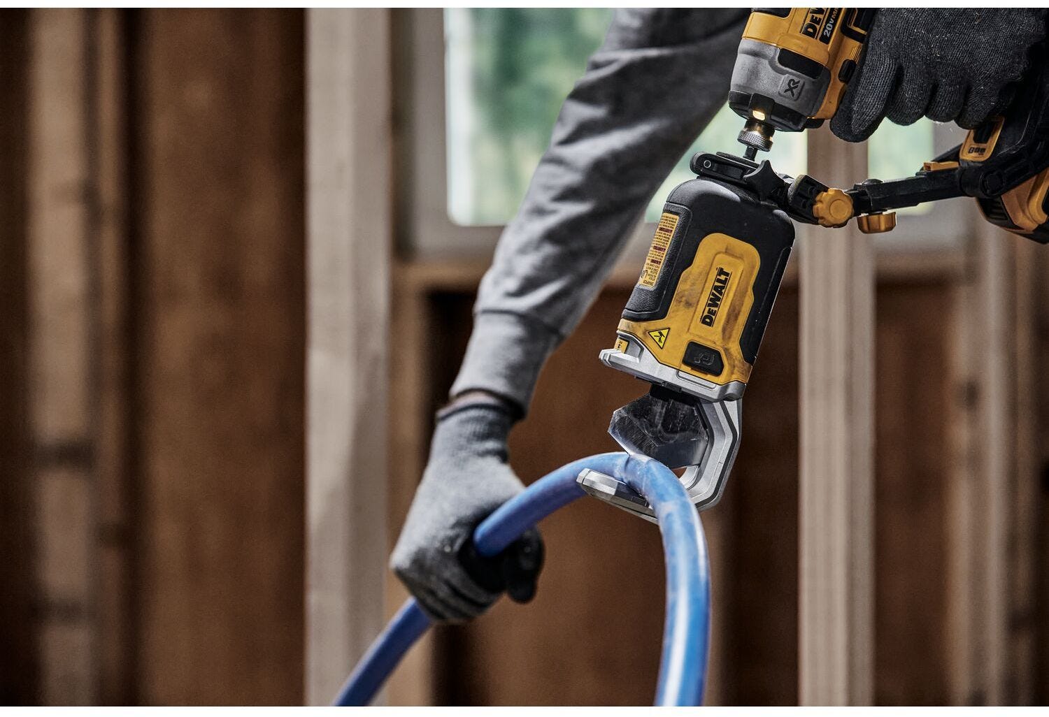 DeWalt DWAPVCIR IMPACT CONNECT PVC/PEX Pipe Cutter Attachment