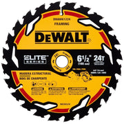 DeWalt DWAW61224 DEWAL-Tooth 6-1/2" 24-Tooth Elite Series Saw Blade