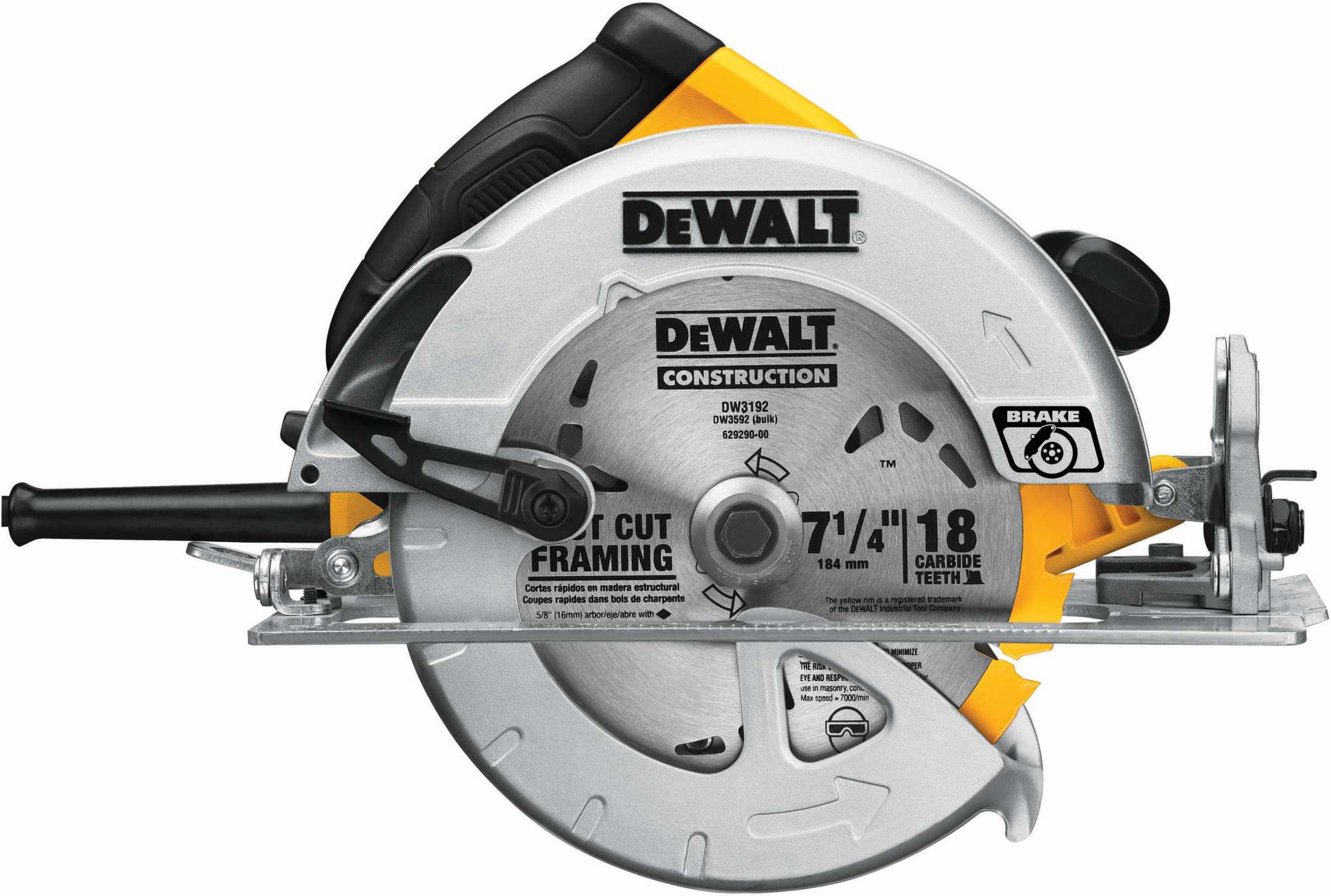 DeWalt DWE575 7.25-Inch Lightweight Circular Saw