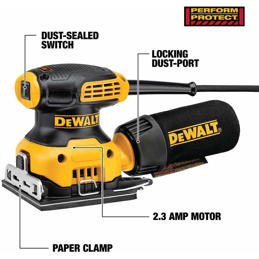 DeWalt DWE6411K 1/4 Sheet Sander