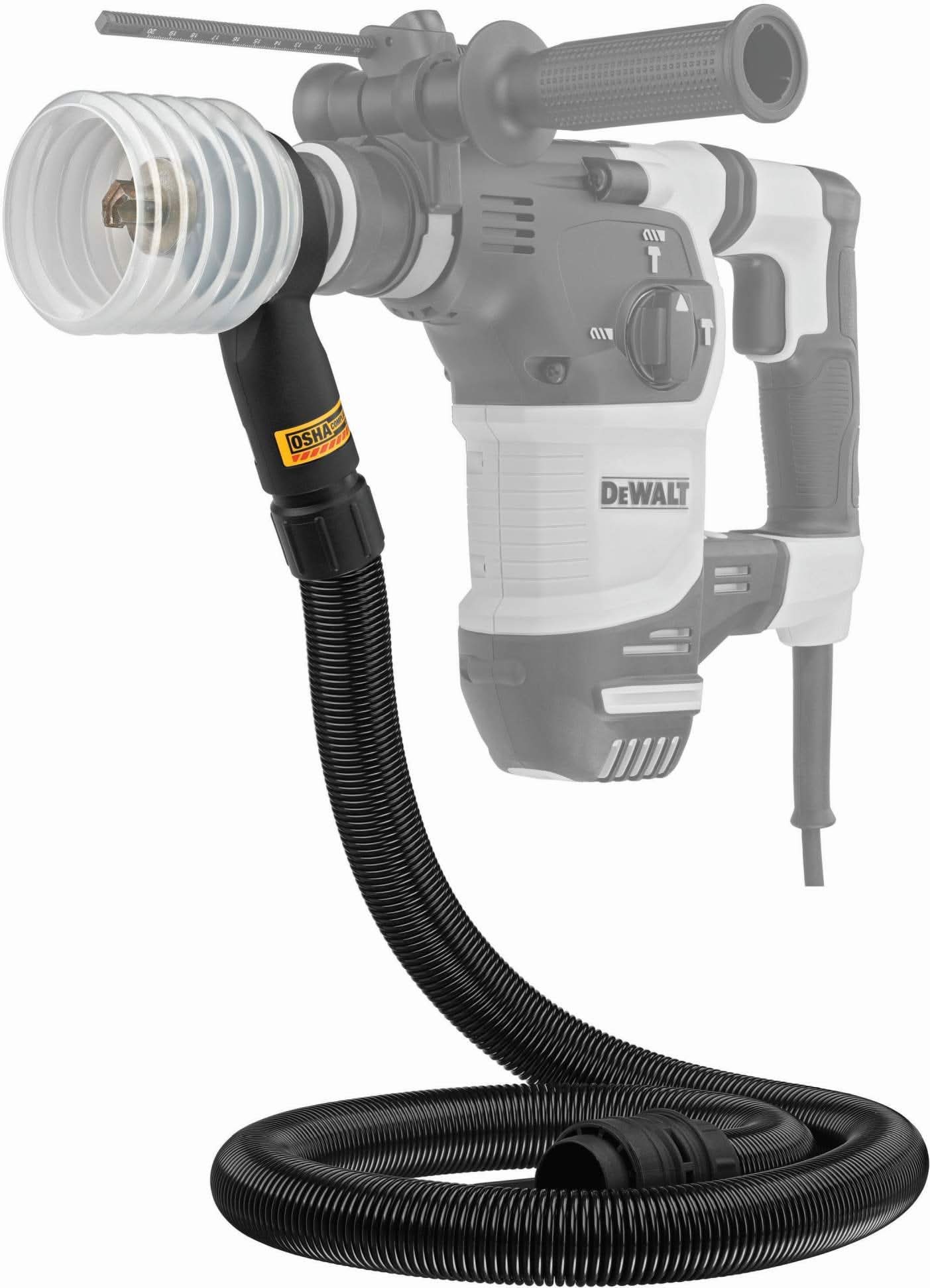 DeWalt DWH200D OSHA-Compliant Dust Extraction Tube Kit w/ Hose