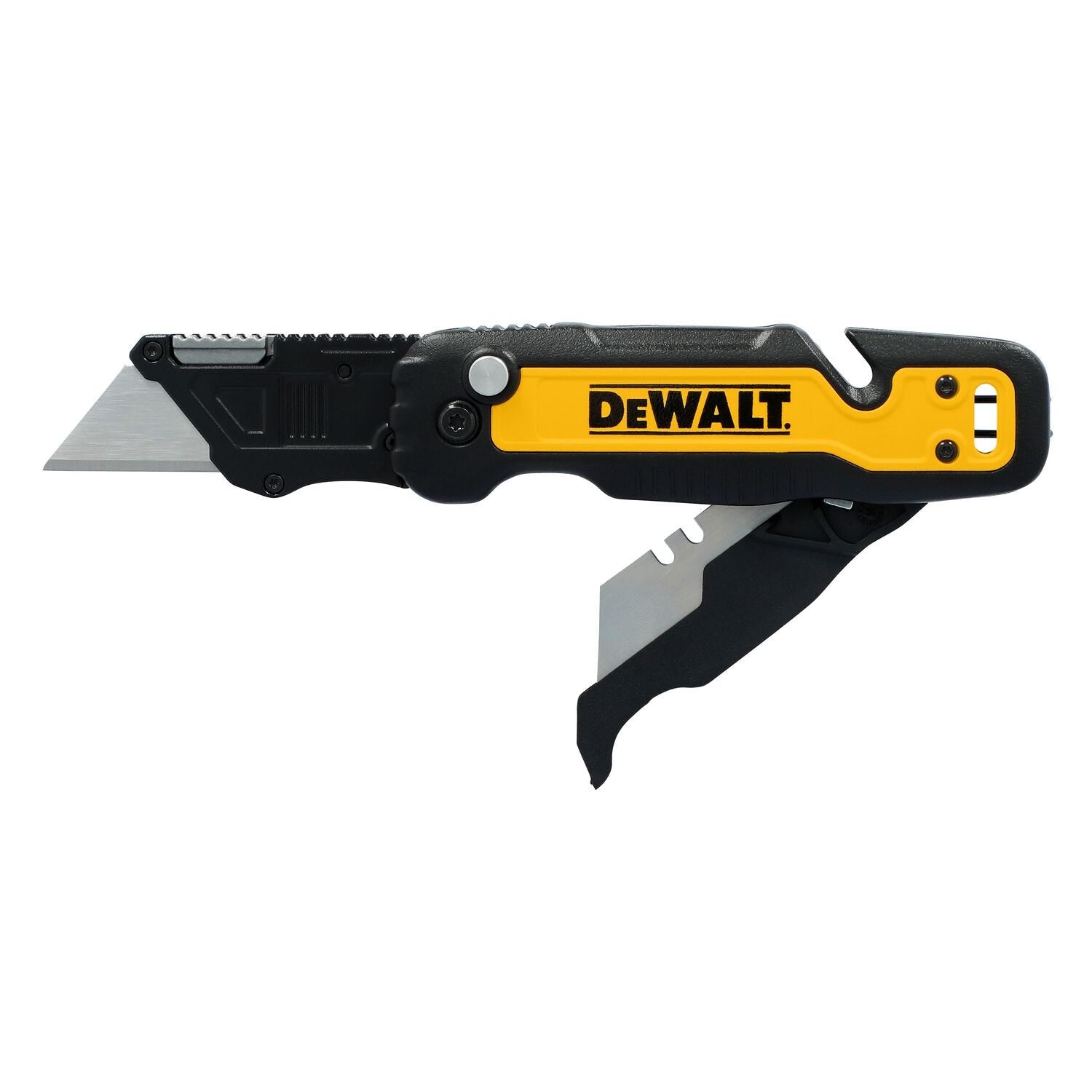 DeWalt DWHT10992 Push & Flip Folding Utility Knife with On-Board Blade Storage