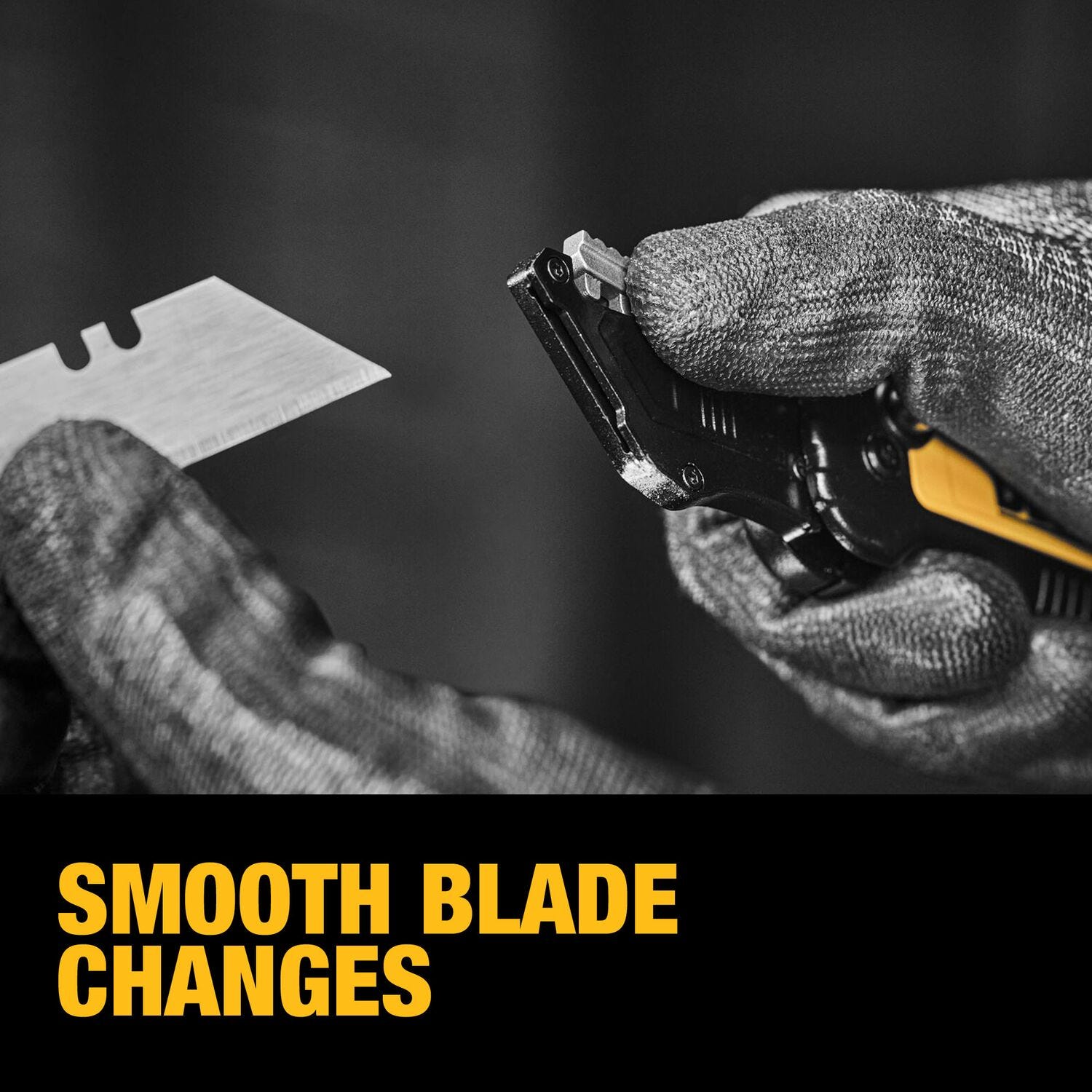 DeWalt DWHT10992 Push & Flip Folding Utility Knife with On-Board Blade Storage