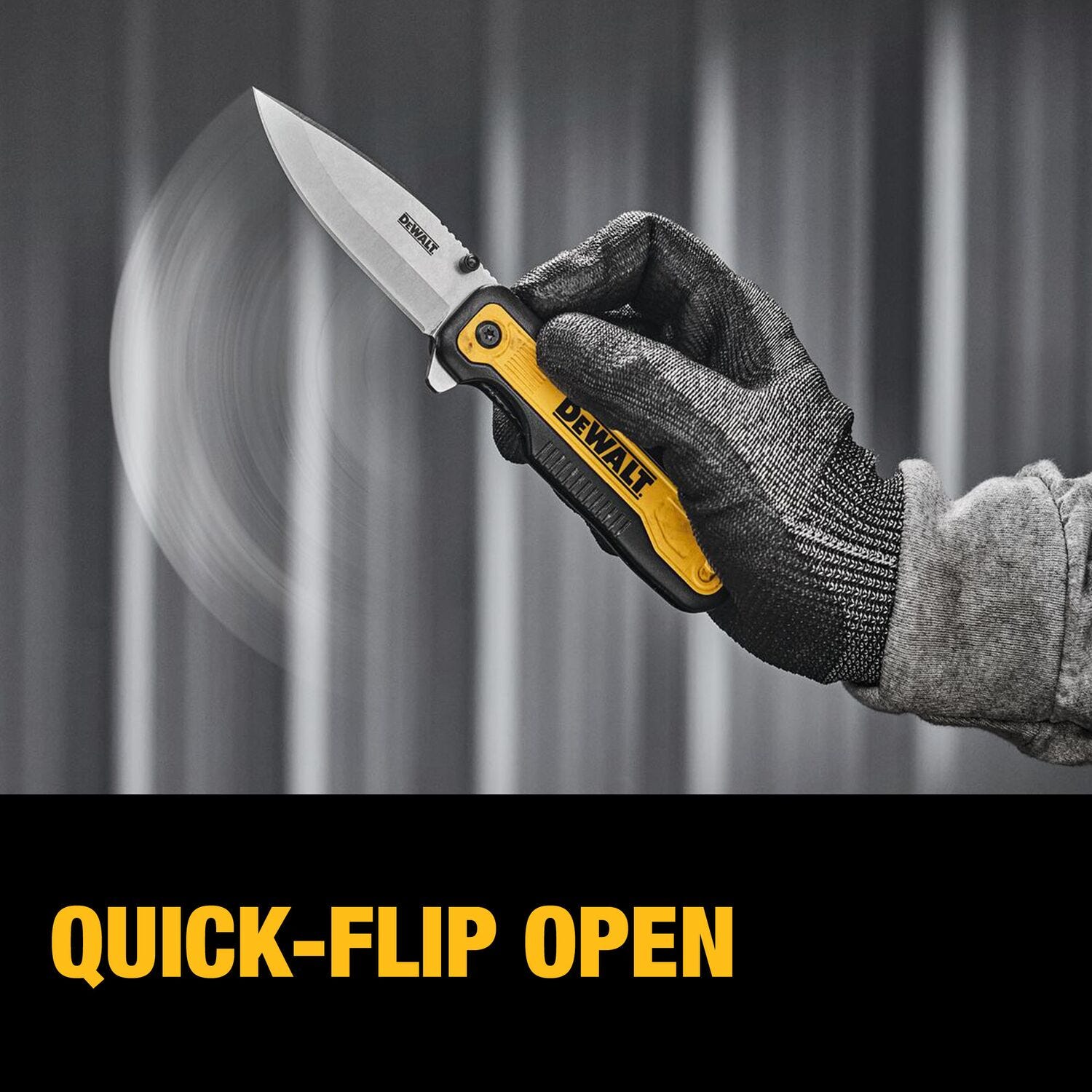 DeWalt DWHT10993 Drop Point Pocket Knife