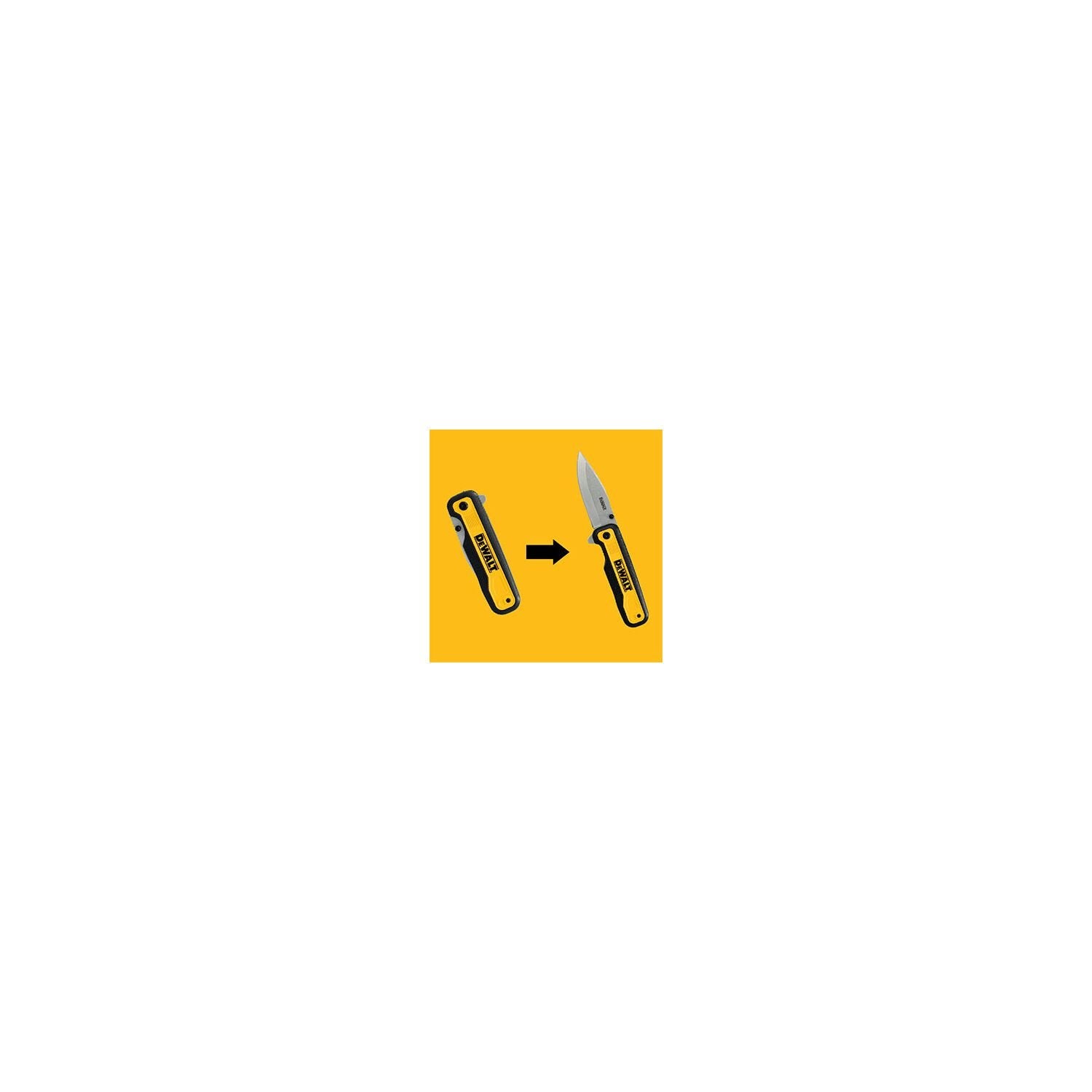 DeWalt DWHT10993 Drop Point Pocket Knife