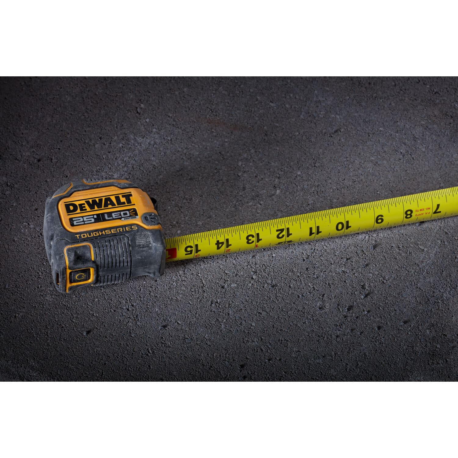 DeWalt DWHT35625S TOUGHSERIES 25 ft. LED Tape Measure