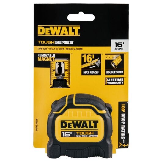 DeWalt DWHT36916S 16FT DeWalt Tough Tape
