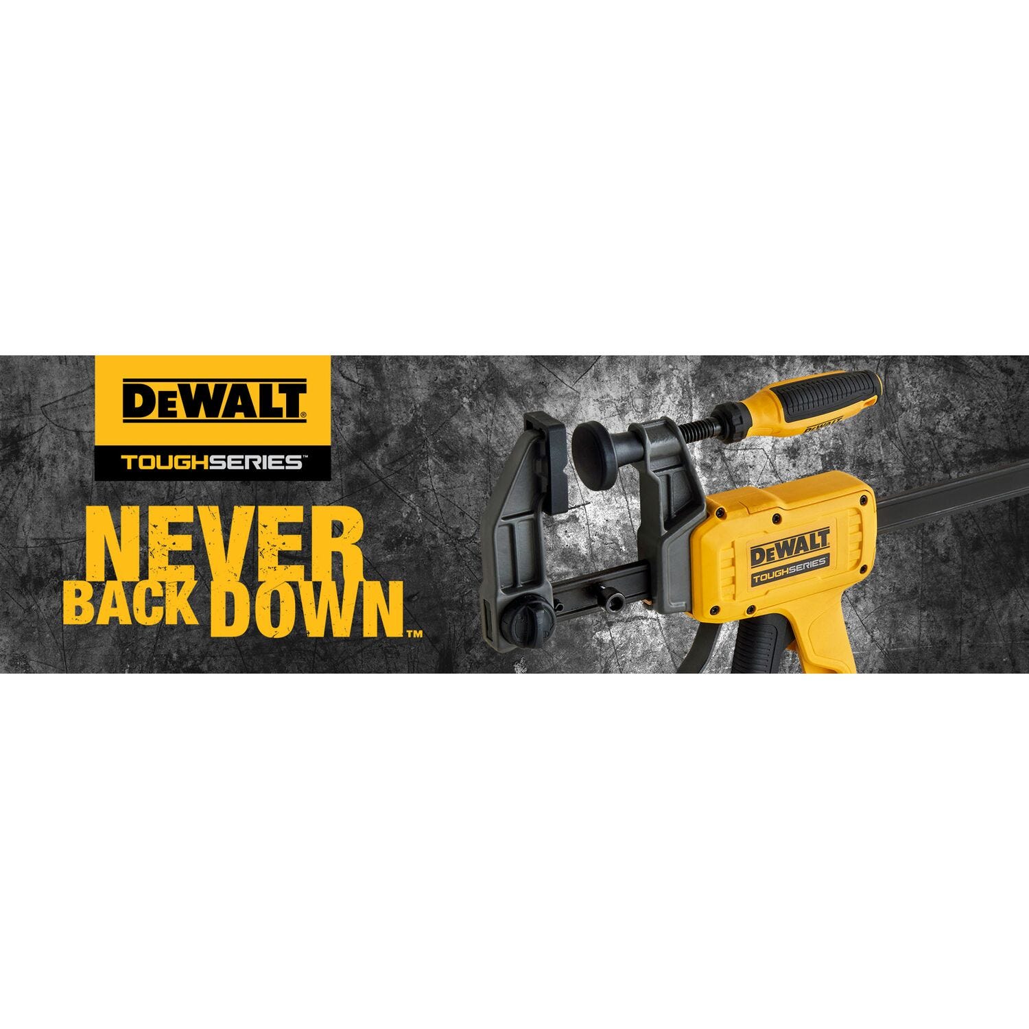 DeWalt DWHT83600 ToughSeries 12 in. Hybrid Clamp