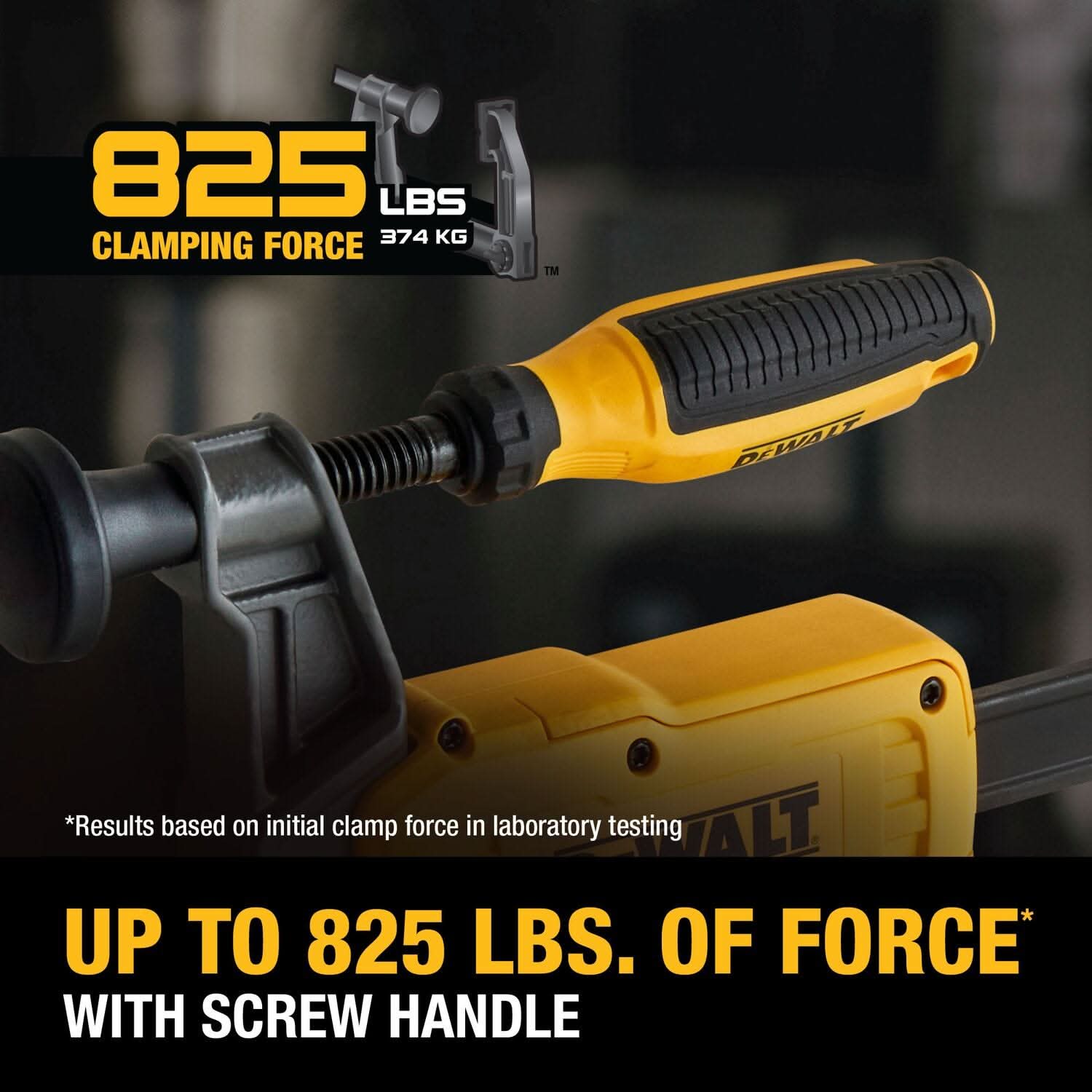 DeWalt DWHT83601 ToughSeries 24 in. Hybrid Clamp – Tool Nut