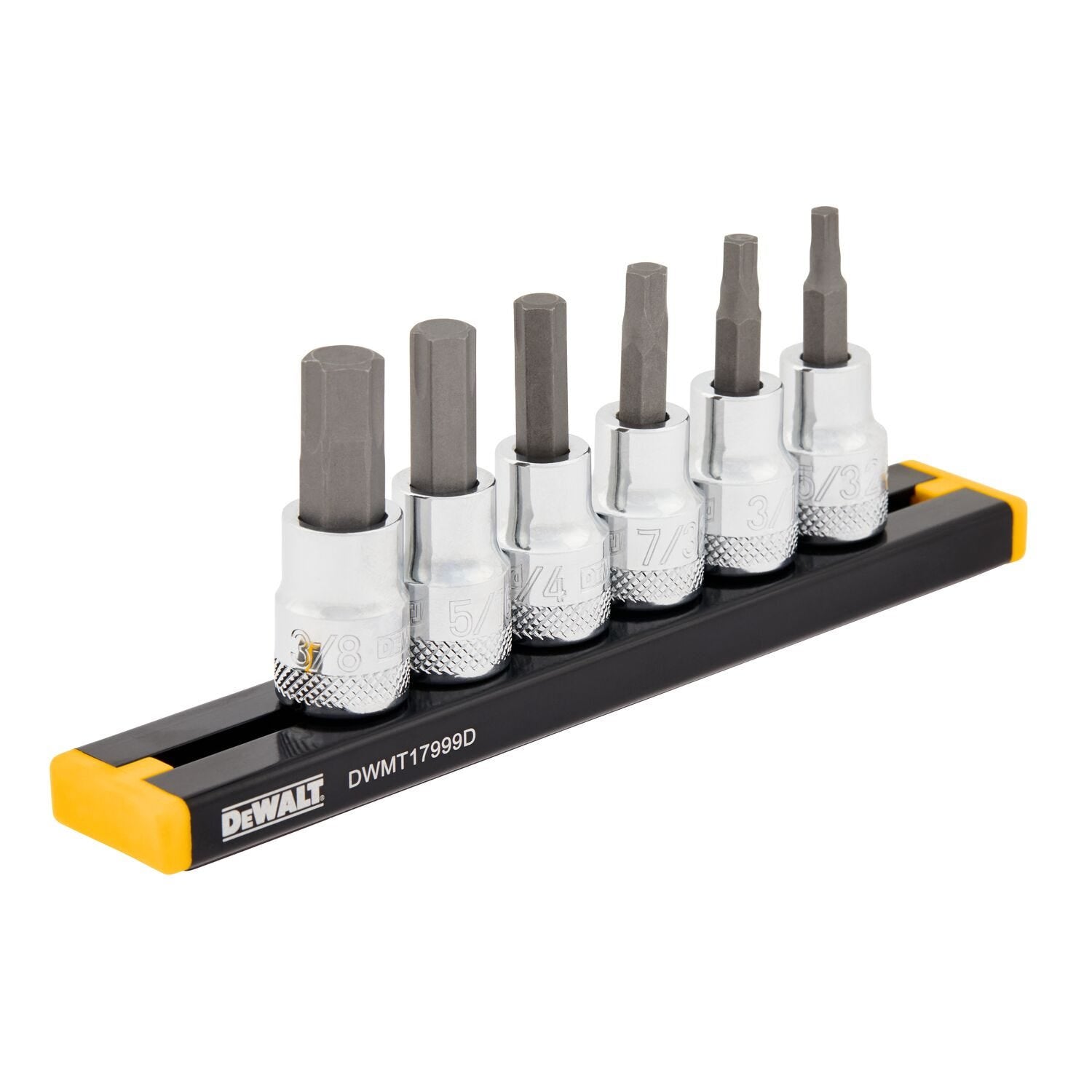 DeWalt DWMT17000 6-Piece 3/8 in. Drive SAE Hex Bit Socket Set