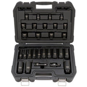 Dewalt DWMT19244 28 Piece 1/2-in Drive Standard & Deep Impact Socket Set 6 PT