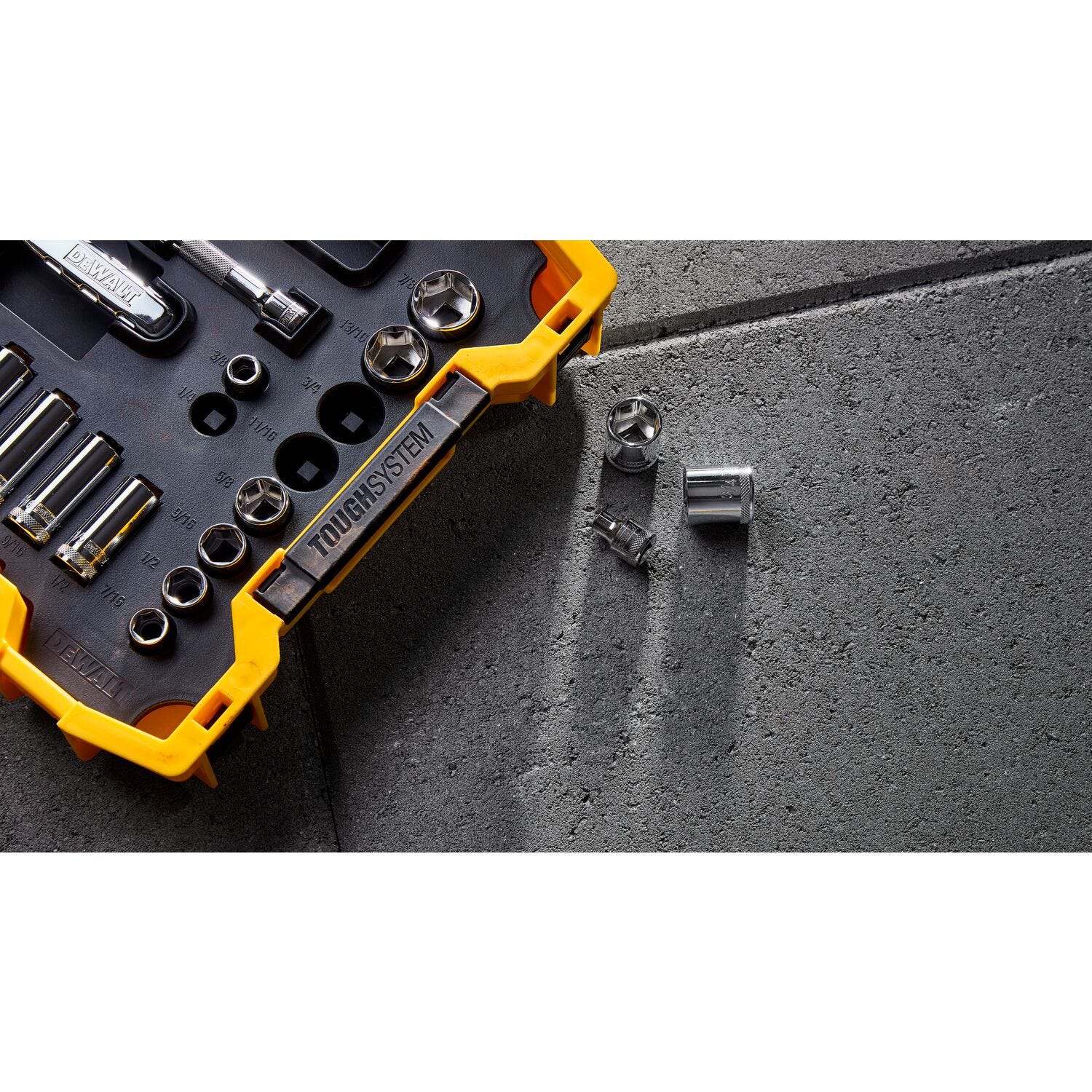 DeWalt DWMT45400 37-Piece 3/8 in. Drive Socket Set w/ ToughSystem 2.0 Tray