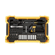 DeWalt DWMT45402 131-Piece 1/4 in. & 3/8 in. Mechanics Tool Set w/ ToughSystem 2.0 Tray