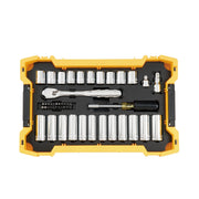 DeWalt DWMT45403 85-Piece 3/8 in. & 1/2 in. Mechanics Tool Set w/ ToughSystem 2.0 Tray