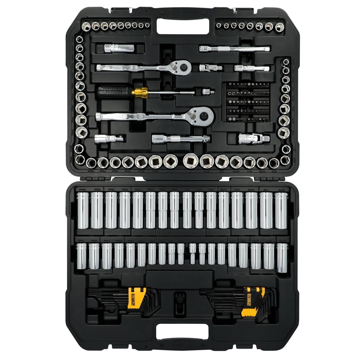 DeWalt DWMT45404 TOUGHSERIES 182-Piece 2 Drive Mechanics Tool Set