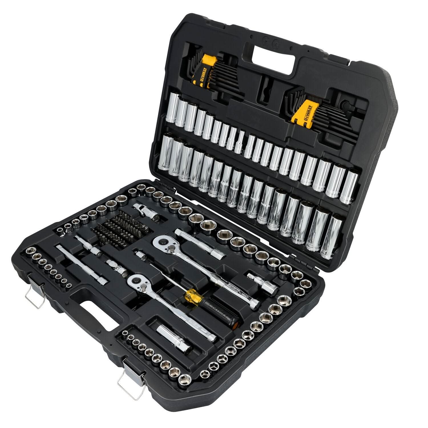 DeWalt DWMT45404 TOUGHSERIES 182-Piece 2 Drive Mechanics Tool Set