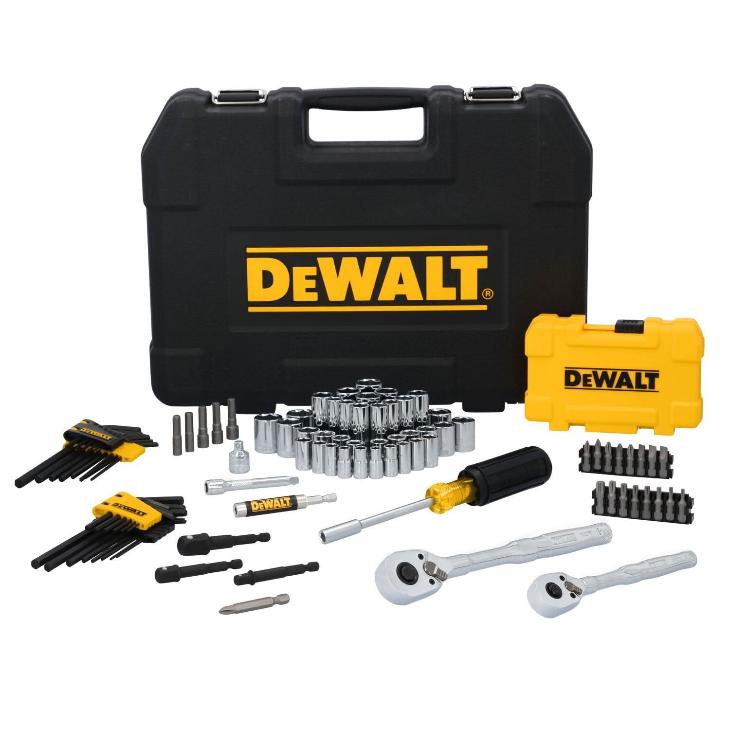 DeWalt DWMT45410 TOUGHSERIES 96-Piece 2 Drive Mechanics Tool Set