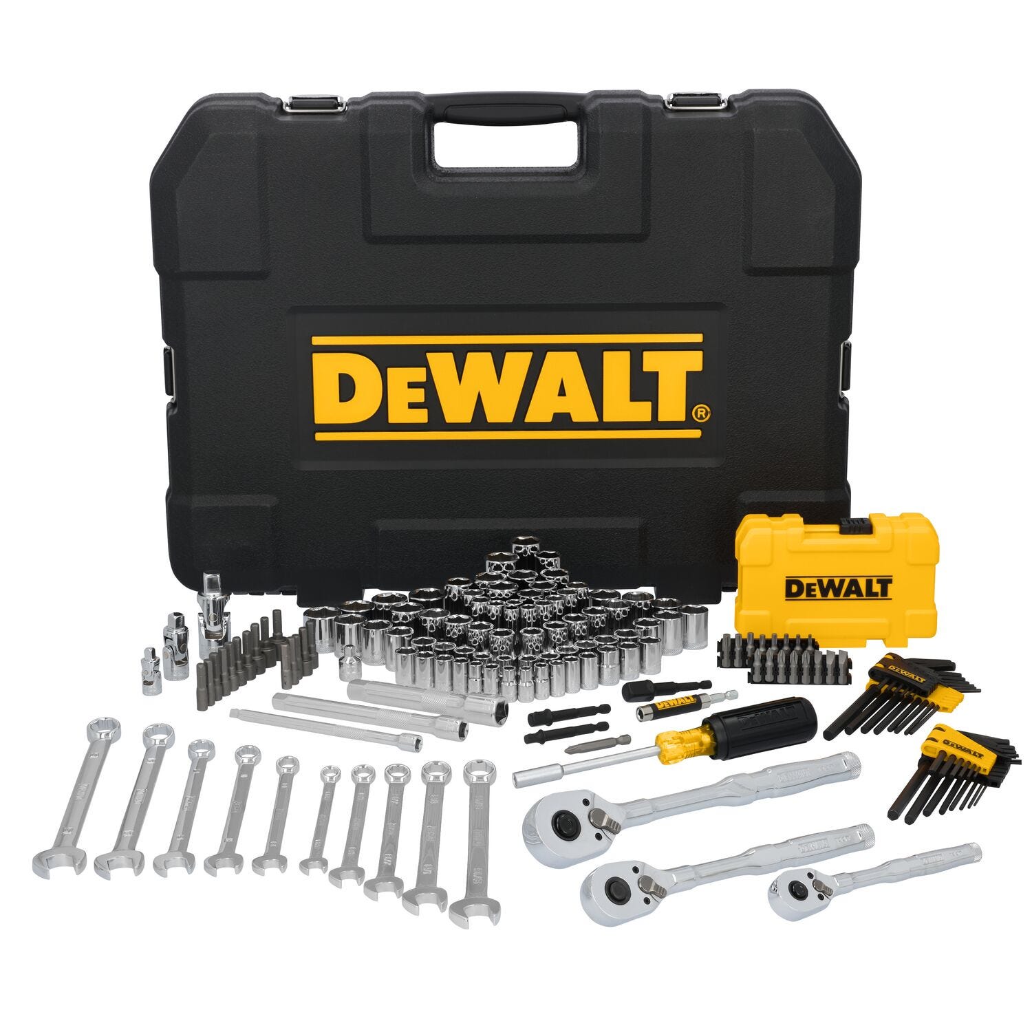 DeWalt DWMT45411 TOUGHSERIES 155-Piece 3 Drive Mechanics Tool Set