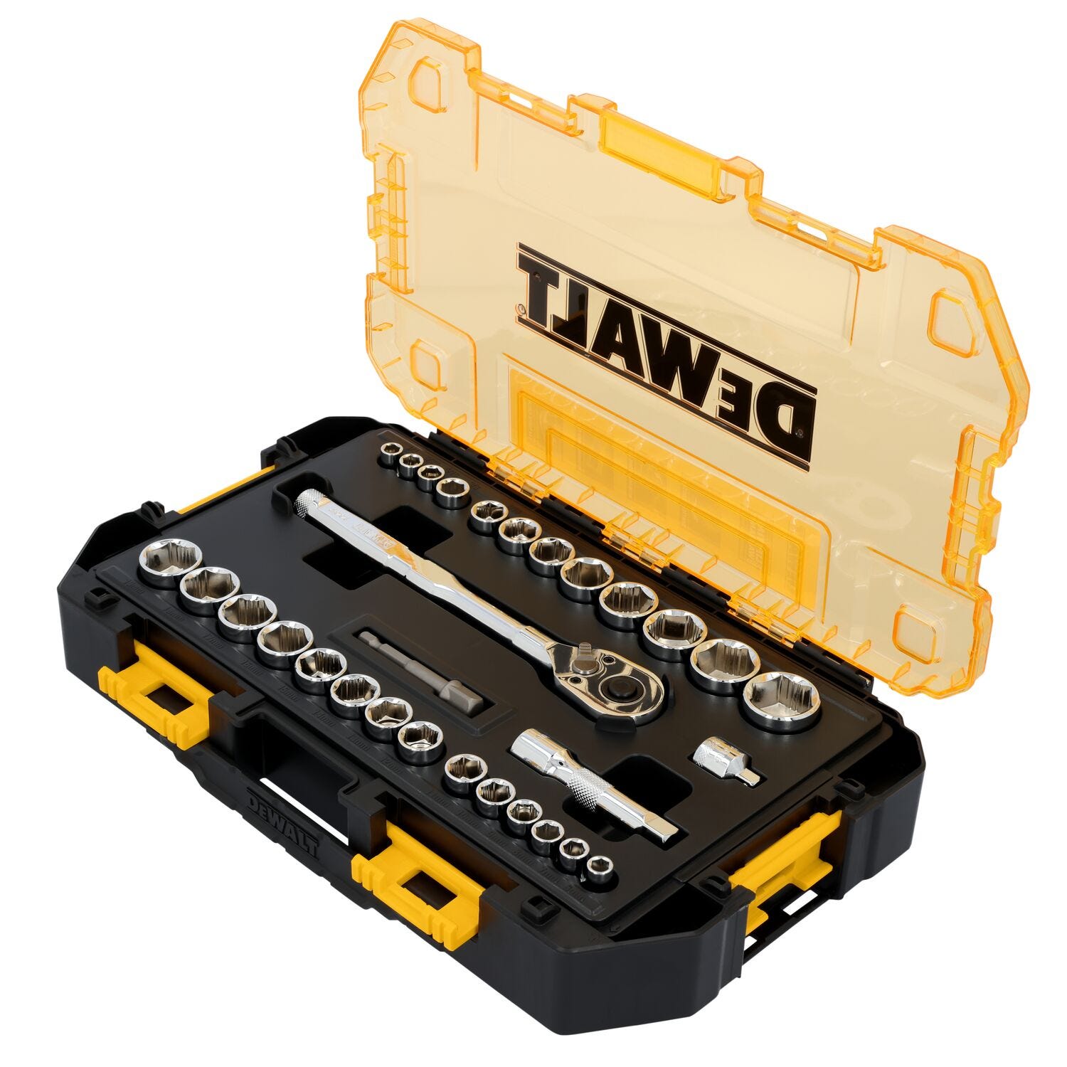 DeWalt DWMT45412 TOUGHSERIES 30-Piece TOUGH BOX 3/8 in. Drive Mechanics Tool Set