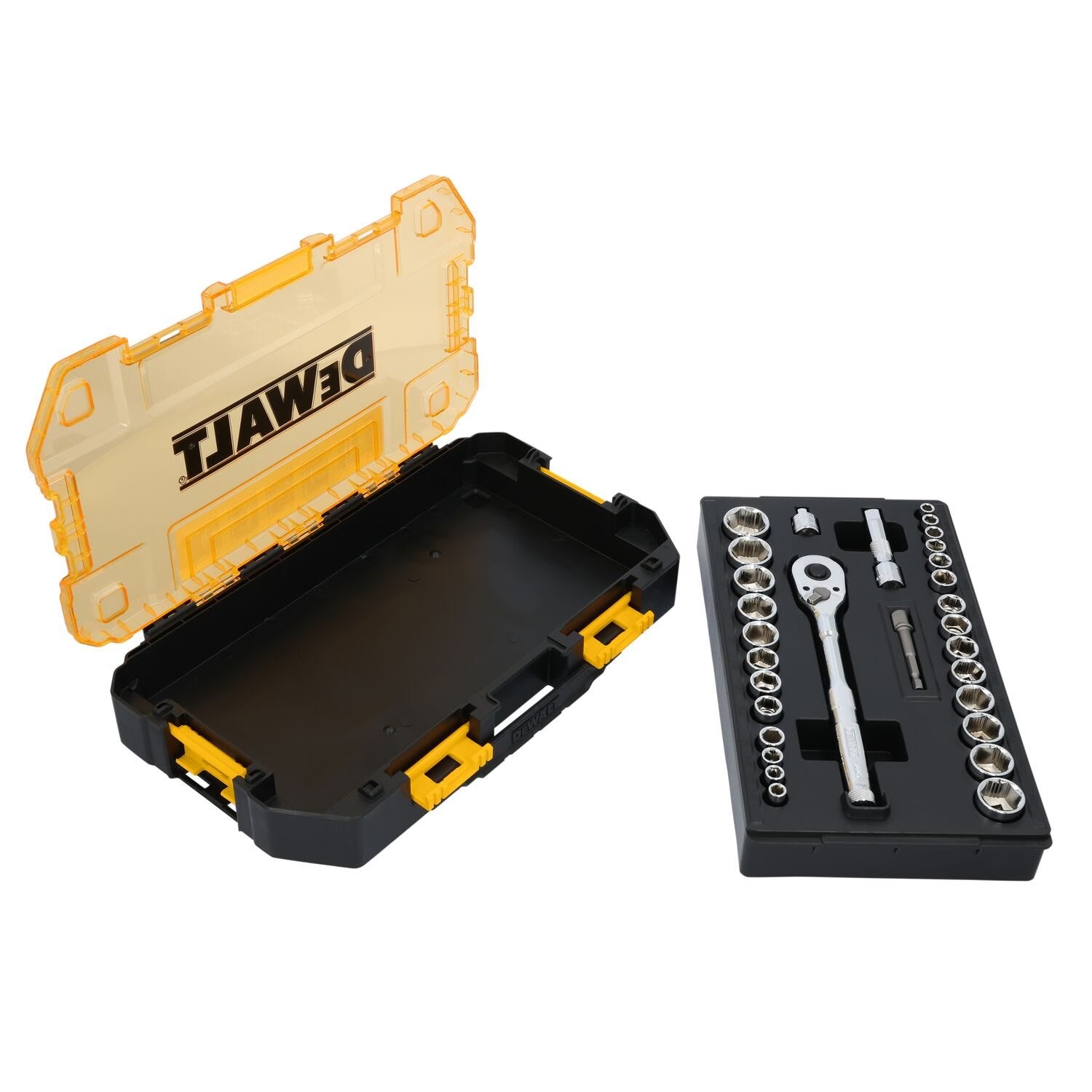 DeWalt DWMT45412 TOUGHSERIES 30-Piece TOUGH BOX 3/8 in. Drive Mechanics Tool Set