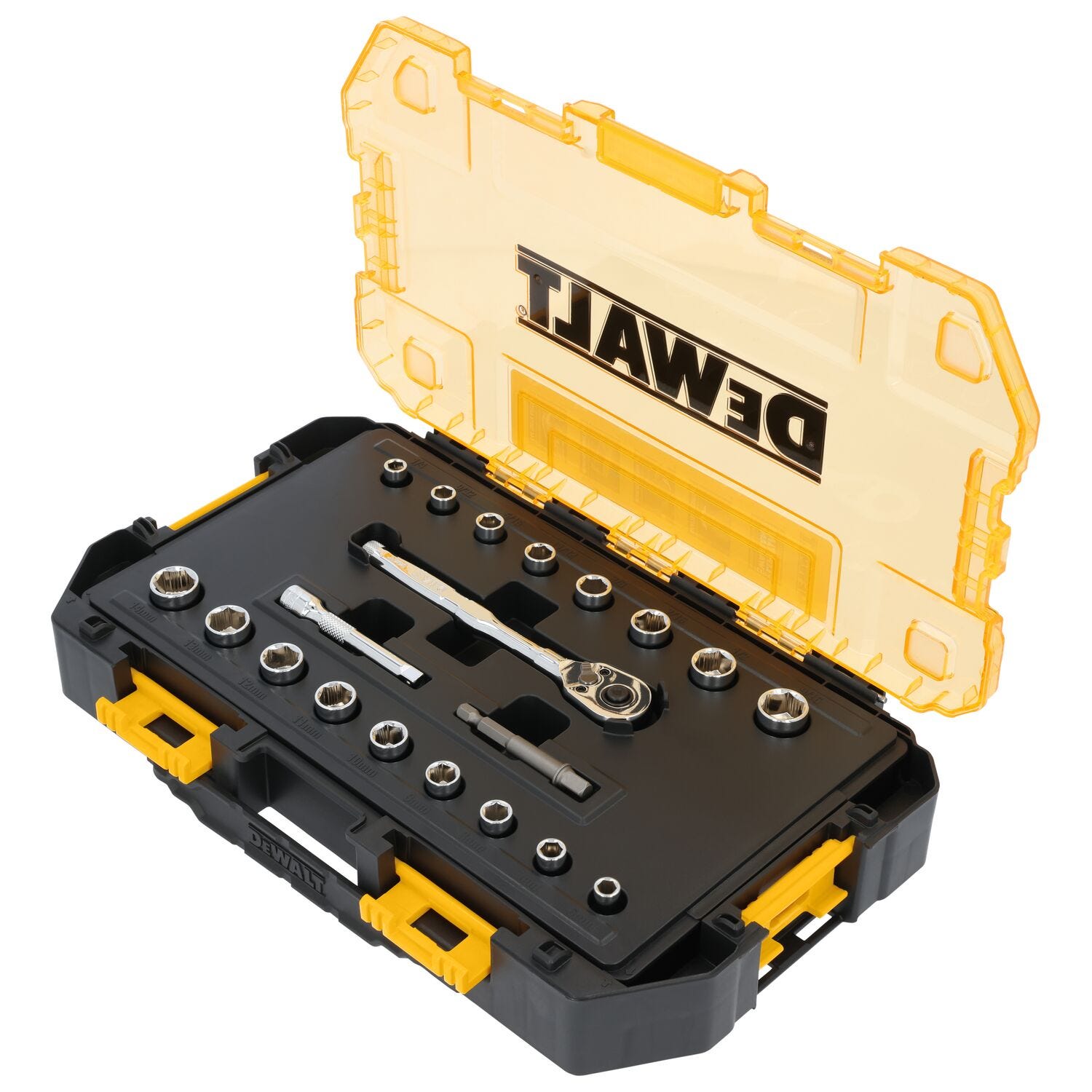 DeWalt DWMT45413 TOUGHSERIES 20-Piece TOUGH BOX 1/4 in. Drive Mechanics Tool Set
