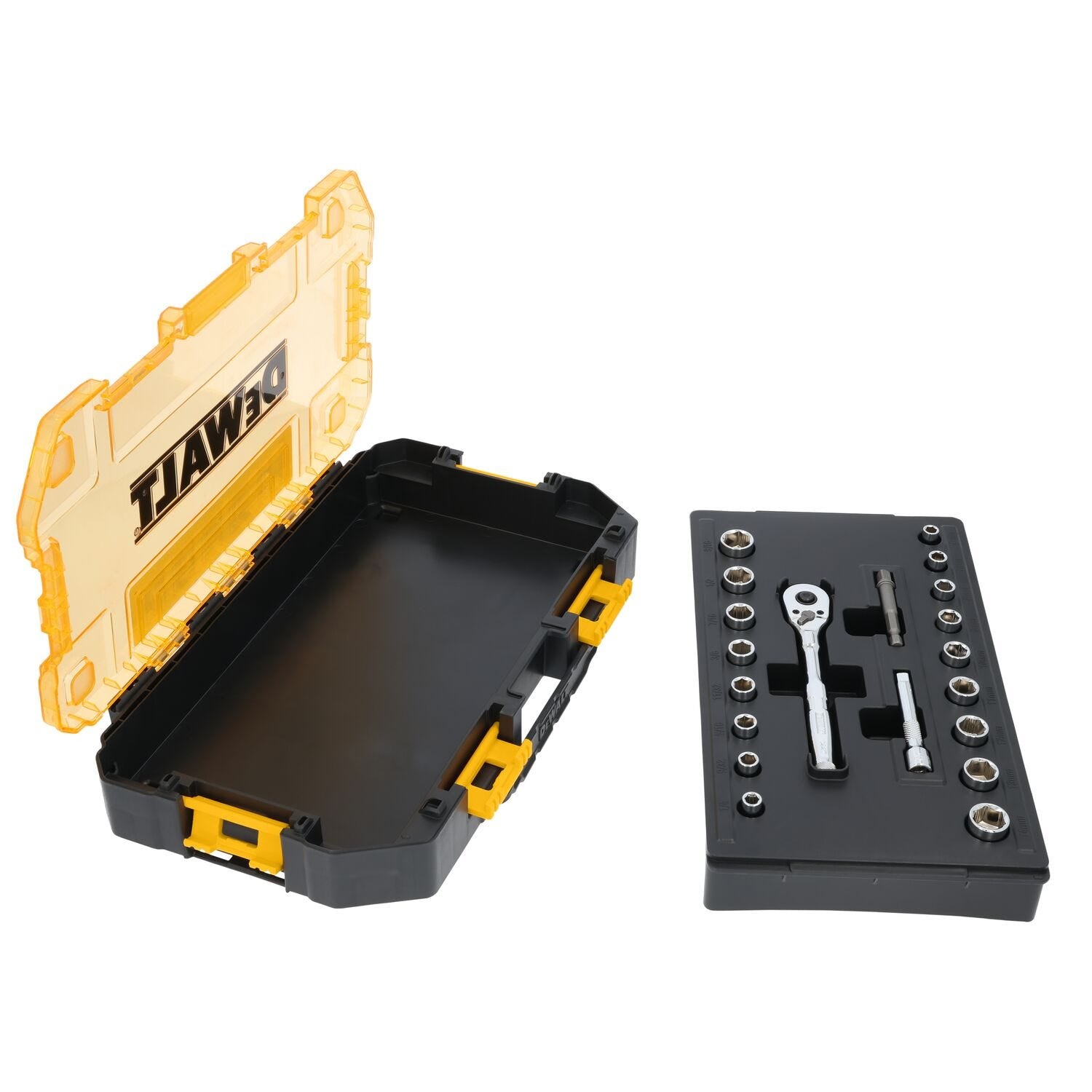 DeWalt DWMT45413 TOUGHSERIES 20-Piece TOUGH BOX 1/4 in. Drive Mechanics Tool Set