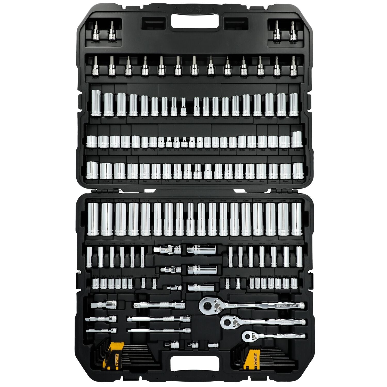 DeWalt DWMT45416 TOUGHSERIES 172-Piece 3 Drive Mechanics Tool Set