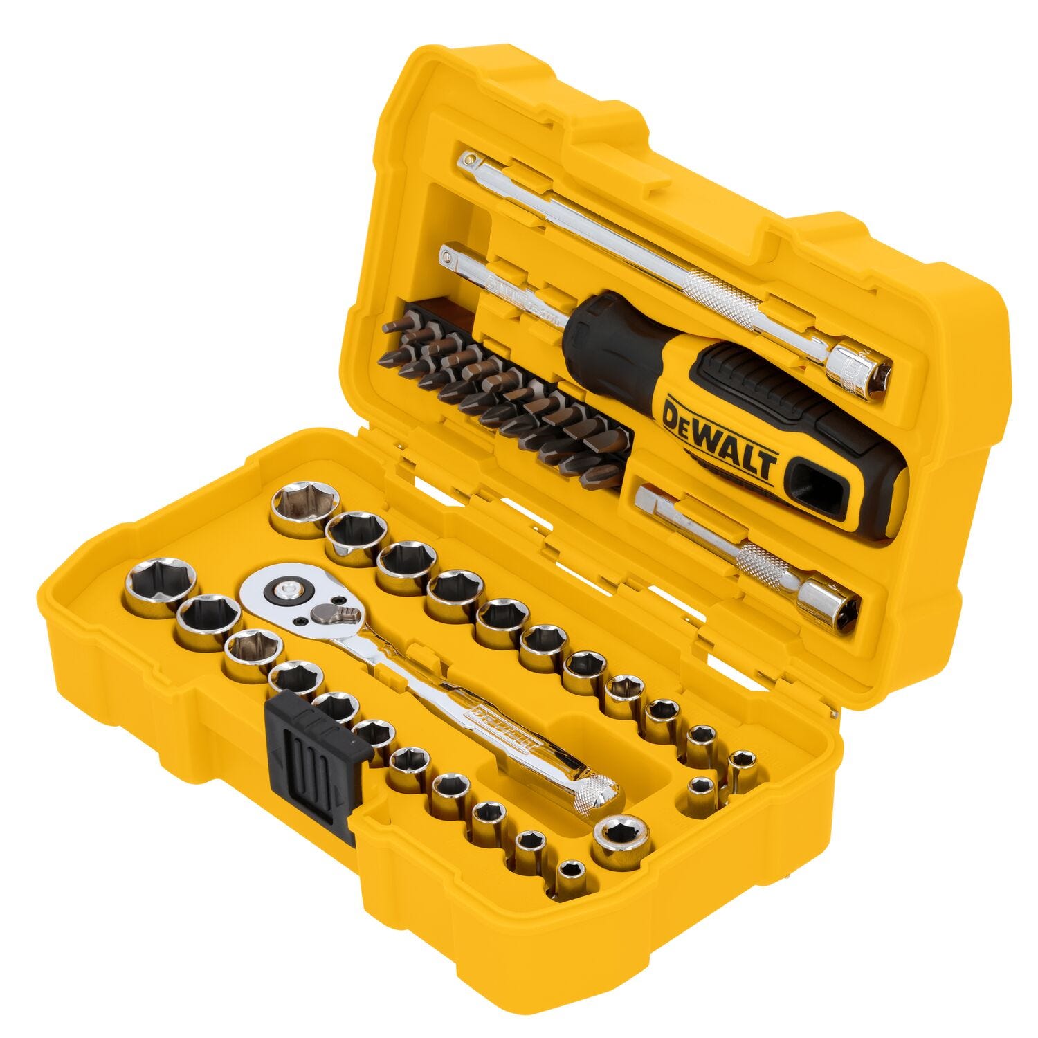 DeWalt DWMT45422 50-Piece 1/4 in. Drive Mechanics Tool Set