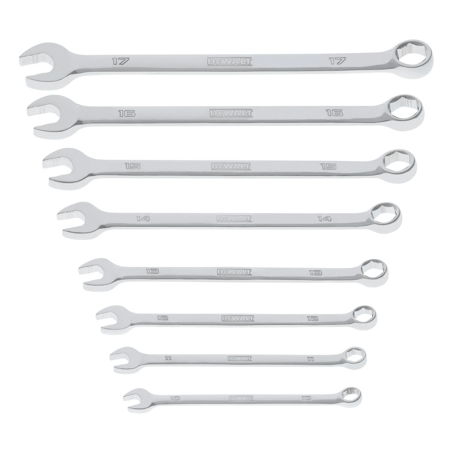 DeWalt DWMT45426 TOUGHSERIES 8-Piece Metric Combination Wrench Set