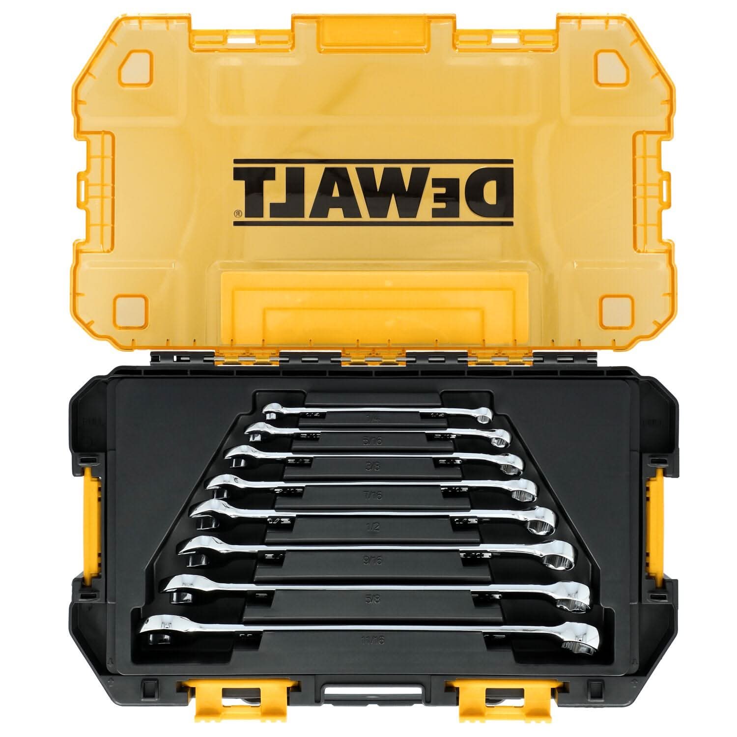 DeWalt DWMT45427 TOUGHSERIES 8-Piece SAE Combination Wrench Set