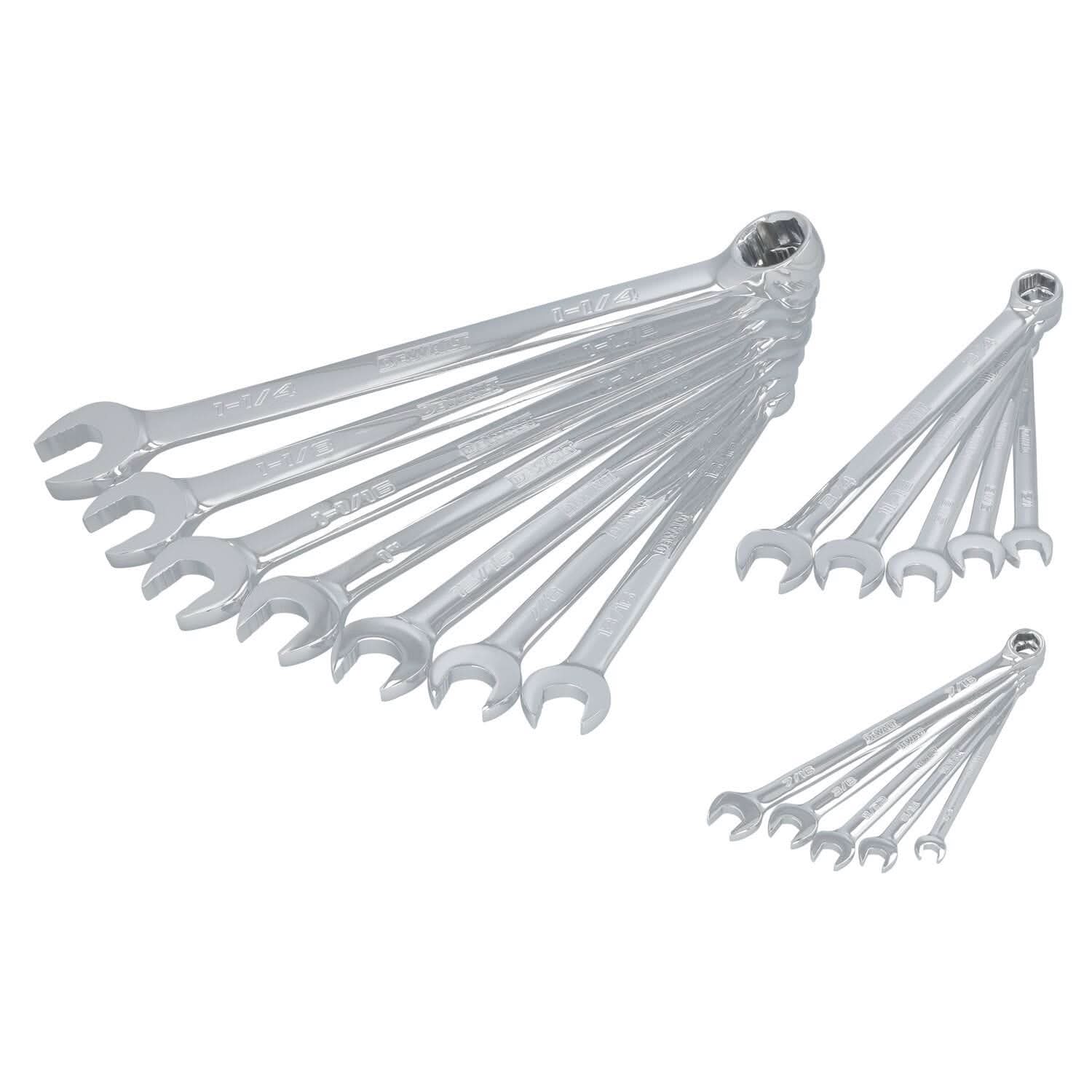 DeWalt DWMT45428 TOUGHSERIES 17-Piece SAE Combination Wrench Set