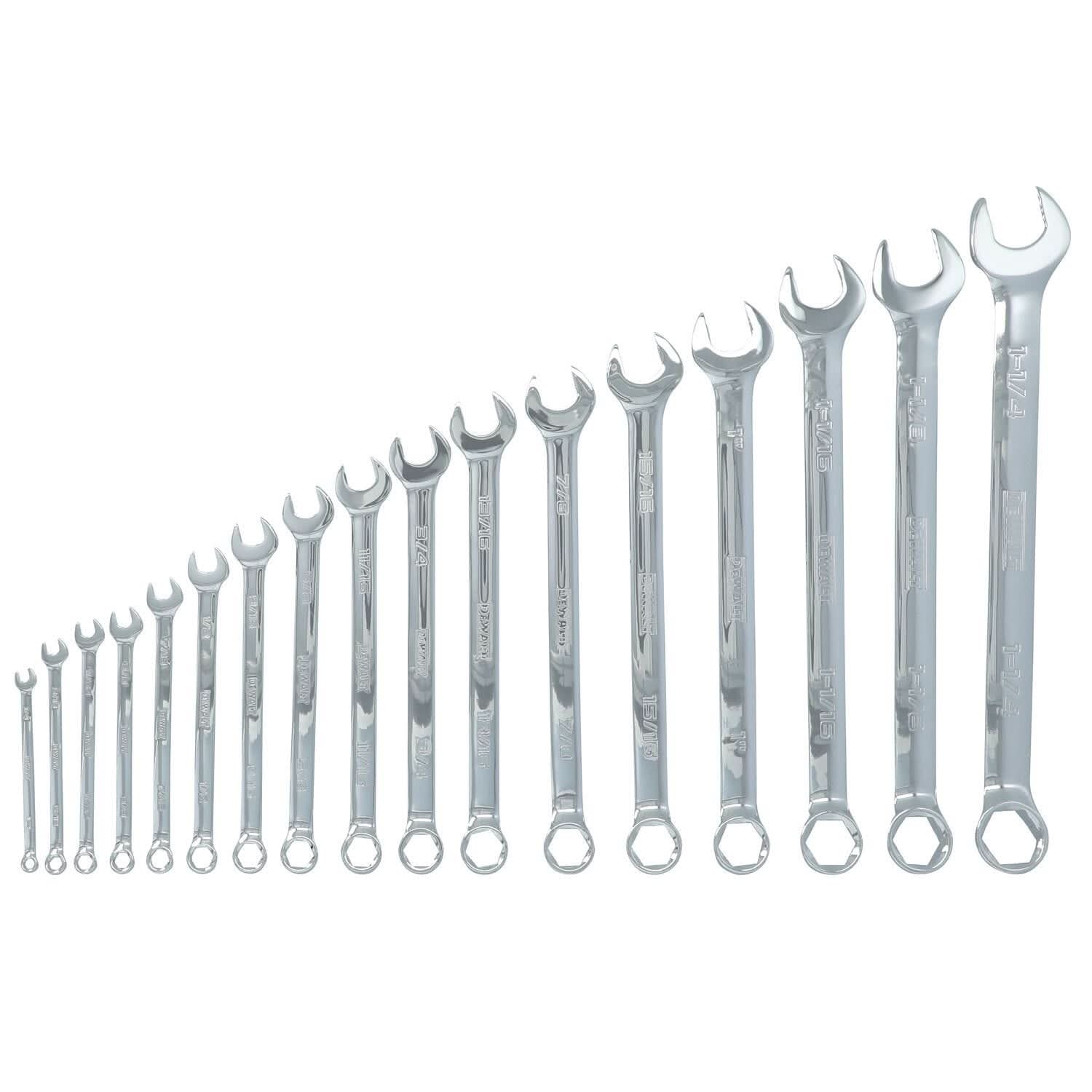 DeWalt DWMT45428 TOUGHSERIES 17-Piece SAE Combination Wrench Set
