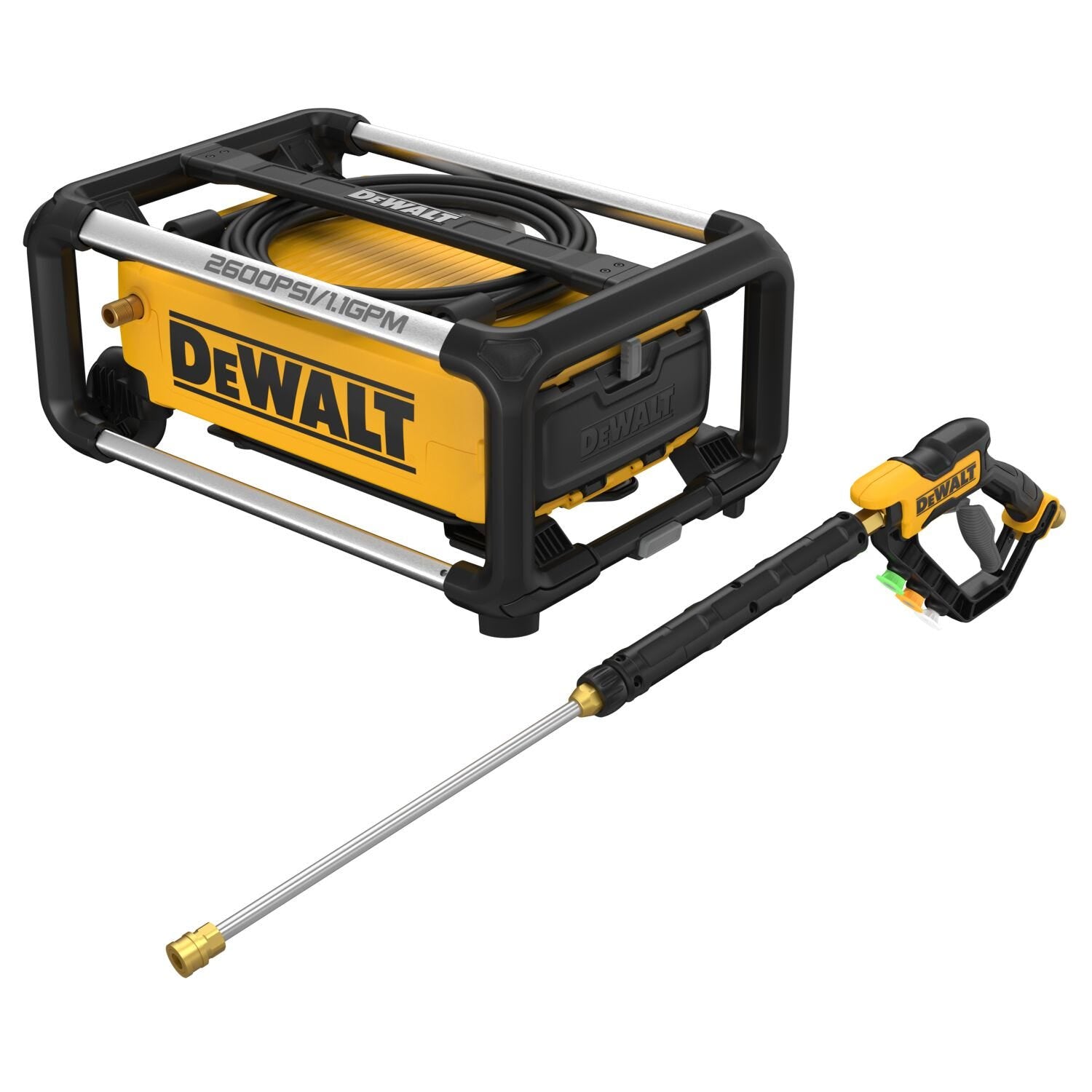 DeWalt DWPW2600 13 Amp 2,600 Max PSI Jobsite Electric Cold Water Pressure Washer