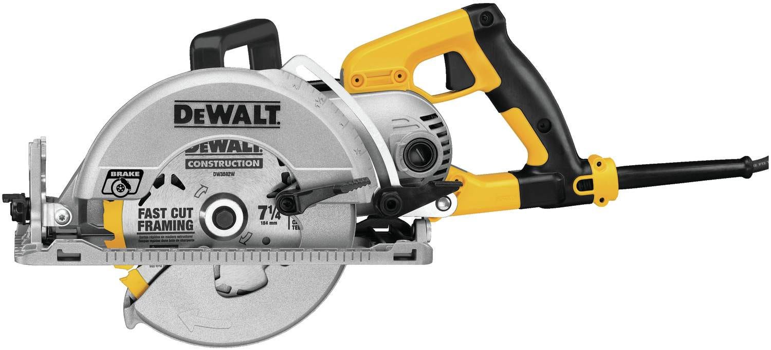 DeWalt DWS535B 7-1/4" Worm Drive Circular Saw w/ Electric Brake