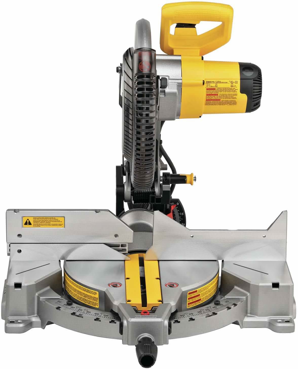 DeWalt DWS715 Corded 15-Amp 12-Inch Single Bevel Compound Miter