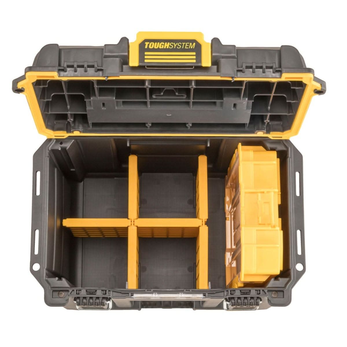 【破損有】デウォルト DEWALT TOUGHSYSTEM 2.0 収納ボックス DeWalt DWST08035 ToughSystem 2.0 Half Box Compact Deep Toolbox