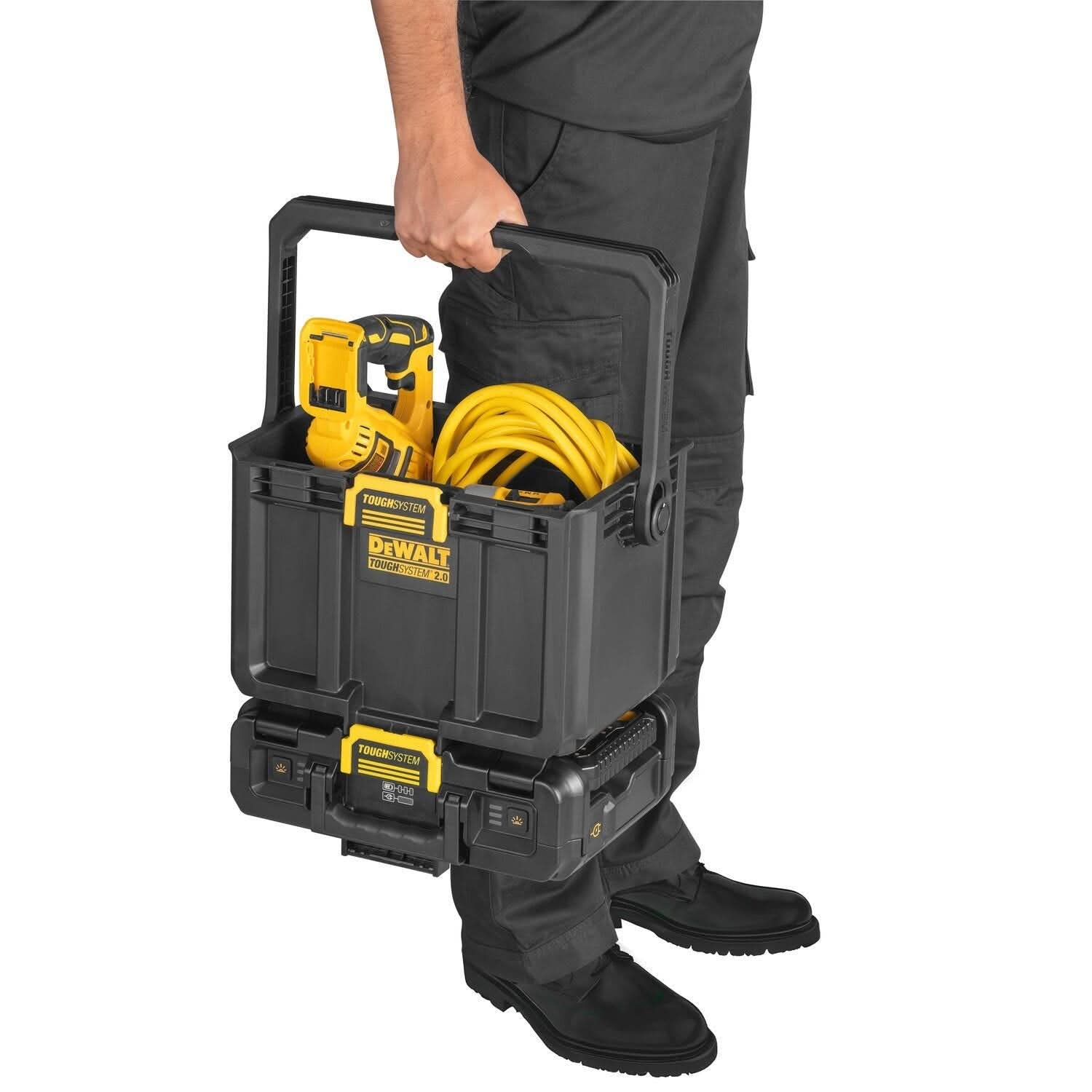 DeWalt 20V MAX ToughSystem 2.0 Light Box with 20V MAX XR POWERPACK 8.0Ah Battery