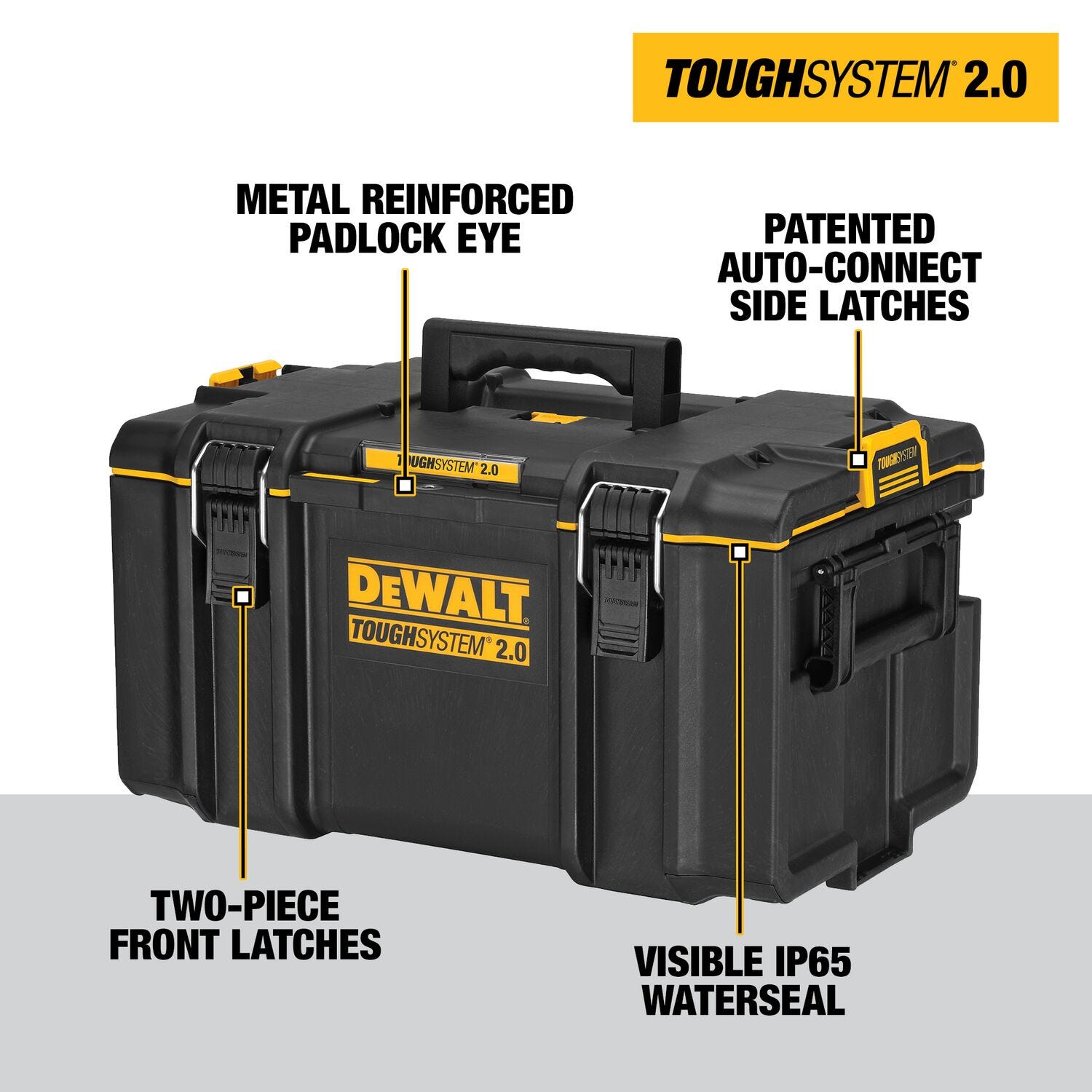 DeWalt DWST08300 Toughsystem 2.0 Large Toolbox