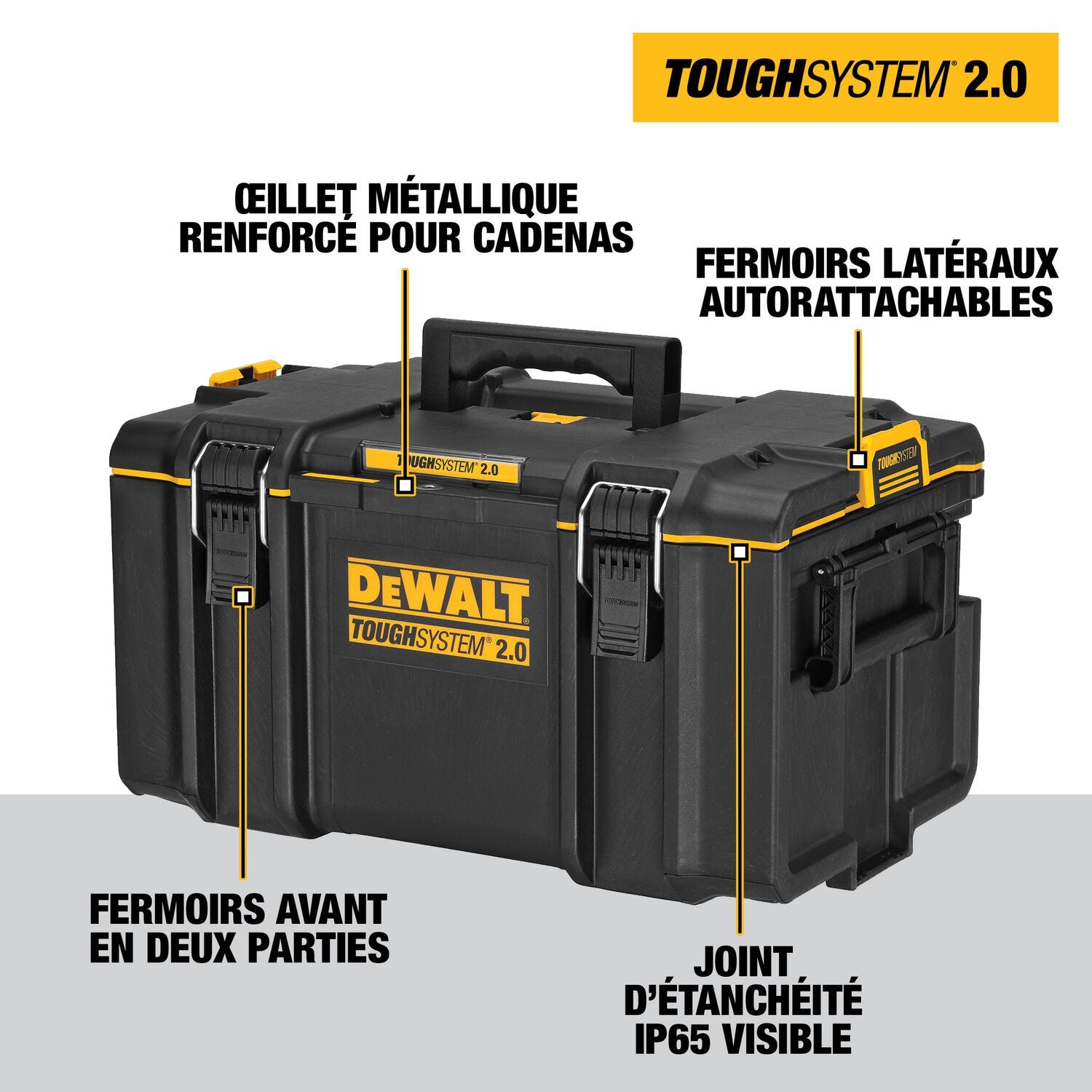 DeWalt DWST08300 Toughsystem 2.0 Large Toolbox