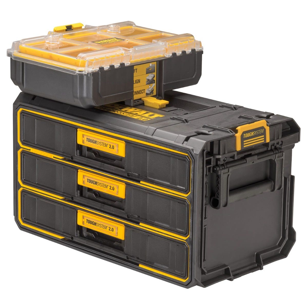 DeWalt DWST08330 ToughSystem 2.0 3-Drawer Toolbox