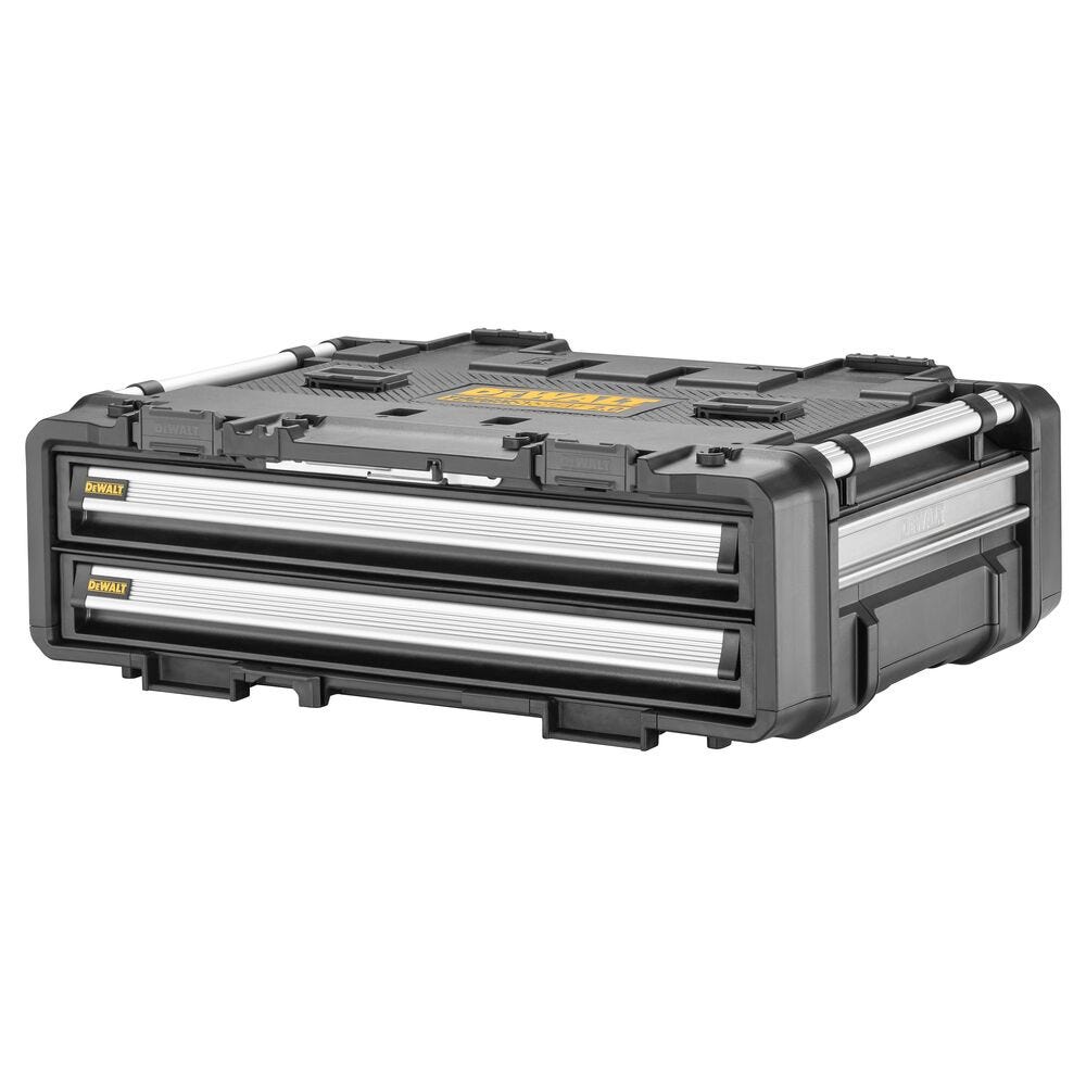 DeWalt DWST08520 TOUGHSYSTEM 2.0 DXL 30 in. Shallow Two Drawer Unit