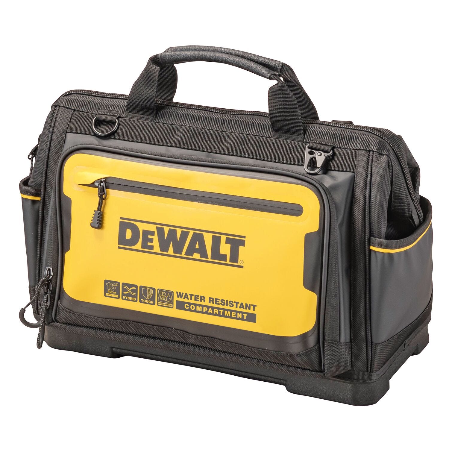 DeWalt 16 in. PRO Open Mouth Tool Bag w/ 12-Piece Flex Head Ratcheting Metric Wrench Set