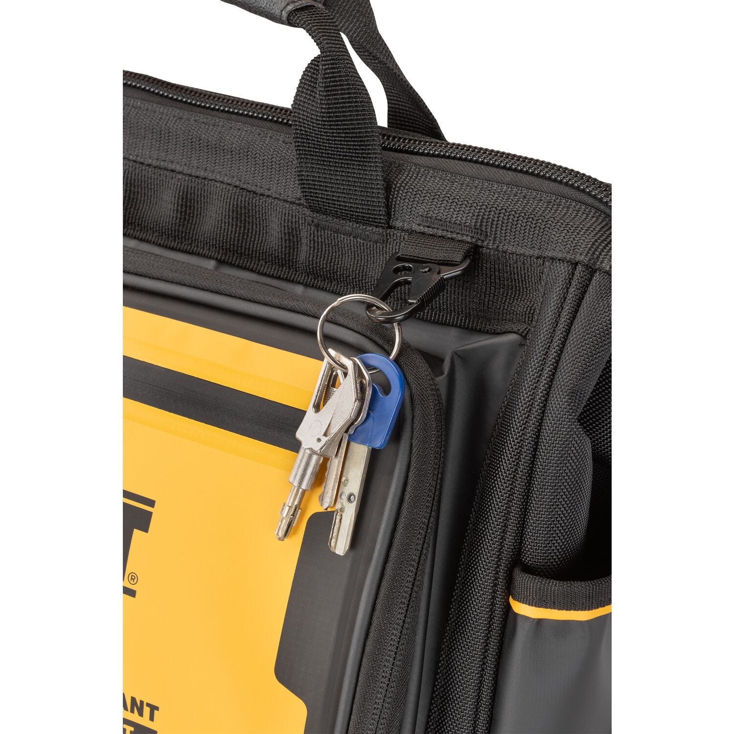 DeWalt 16 in. PRO Open Mouth Tool Bag w/ 12-Piece Flex Head Ratcheting Metric Wrench Set