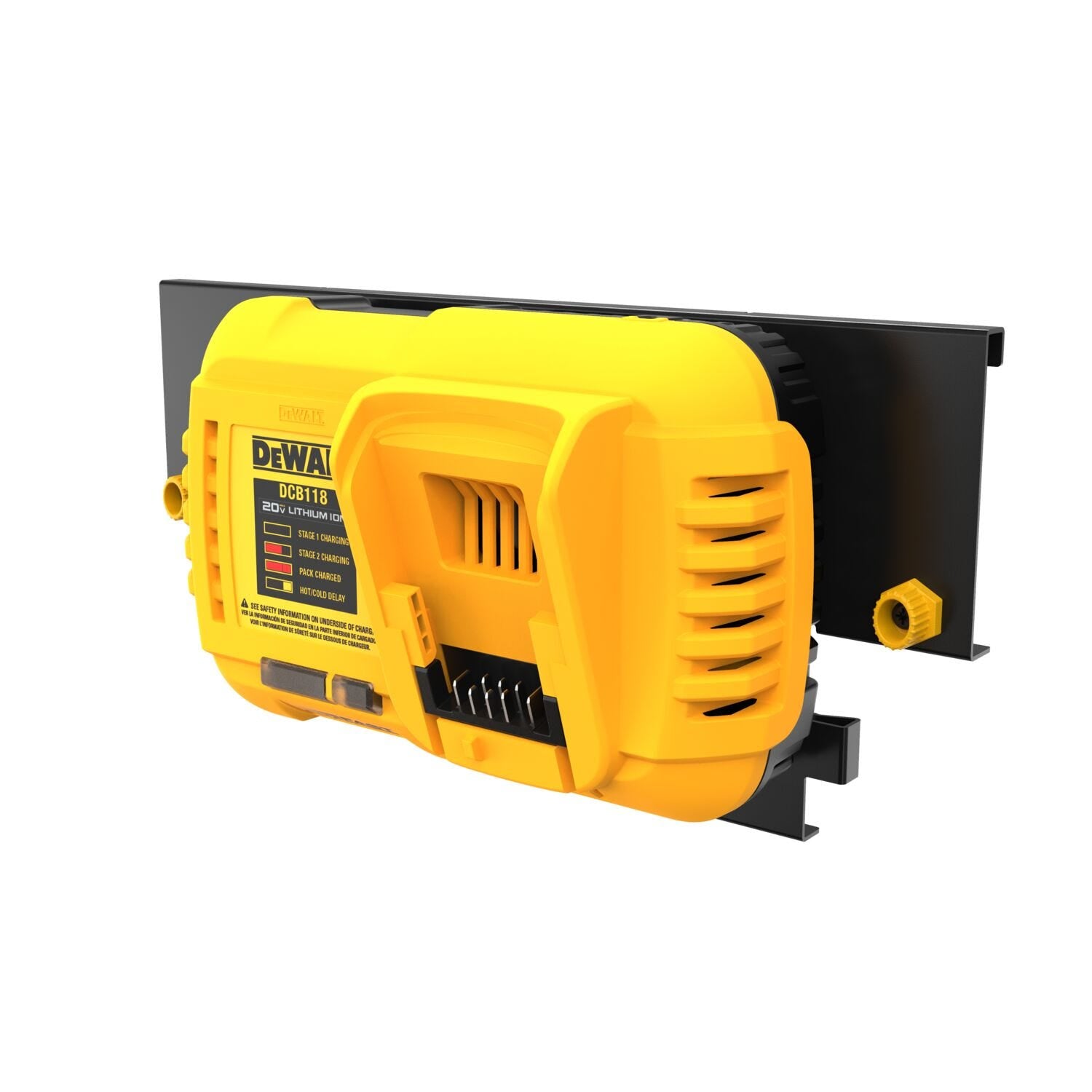 DeWalt DWST82821 Battery Charger Rail Mount