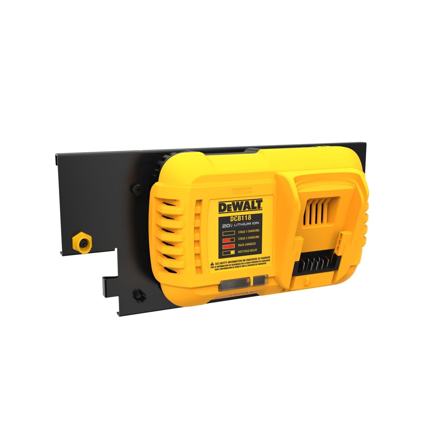 DeWalt DWST82821 Battery Charger Rail Mount