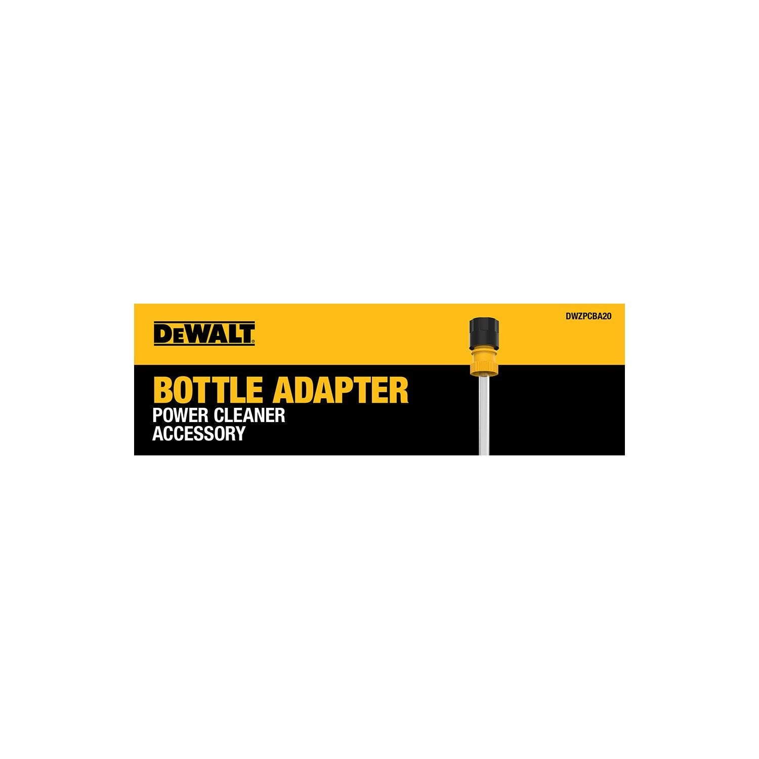 DeWalt DWZPCBA20 Power Cleaner Bottle Adapter
