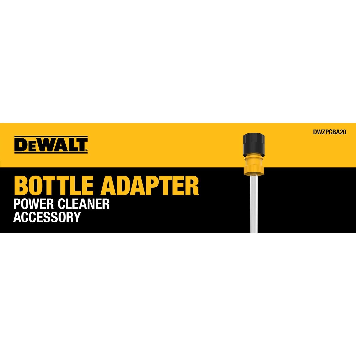 DeWalt DWZPCBA20 Power Cleaner Bottle Adapter