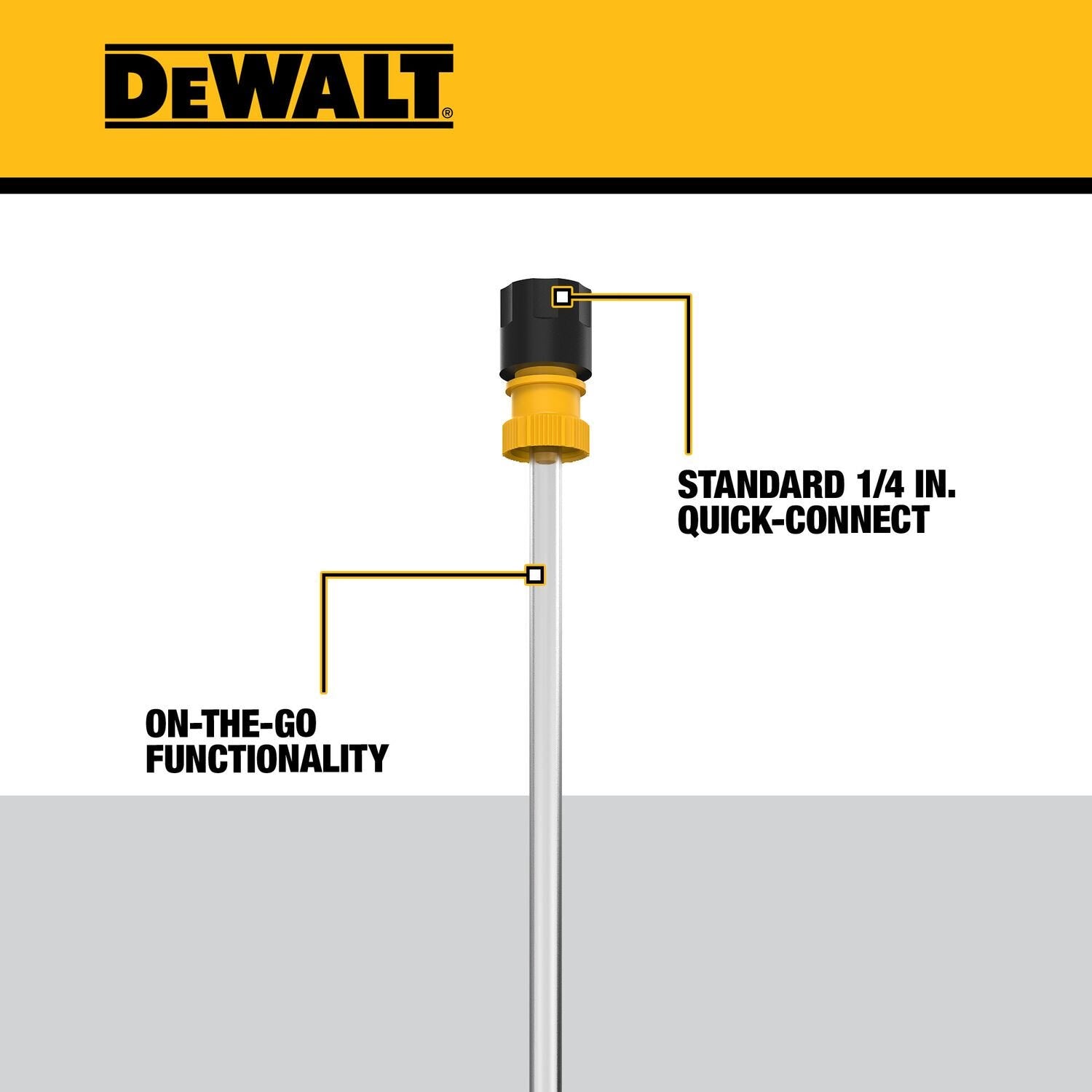 DeWalt DWZPCBA20 Power Cleaner Bottle Adapter