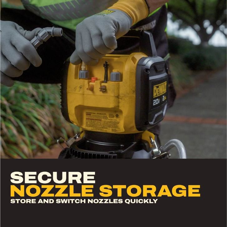 DeWALT 2‑Gallon 20V MAX Compressed Air Sprayer, Tool Only (DXSP190876B)