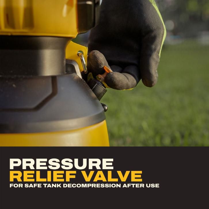 DeWALT 2‑Gallon 20V MAX Compressed Air Sprayer, Tool Only (DXSP190876B)